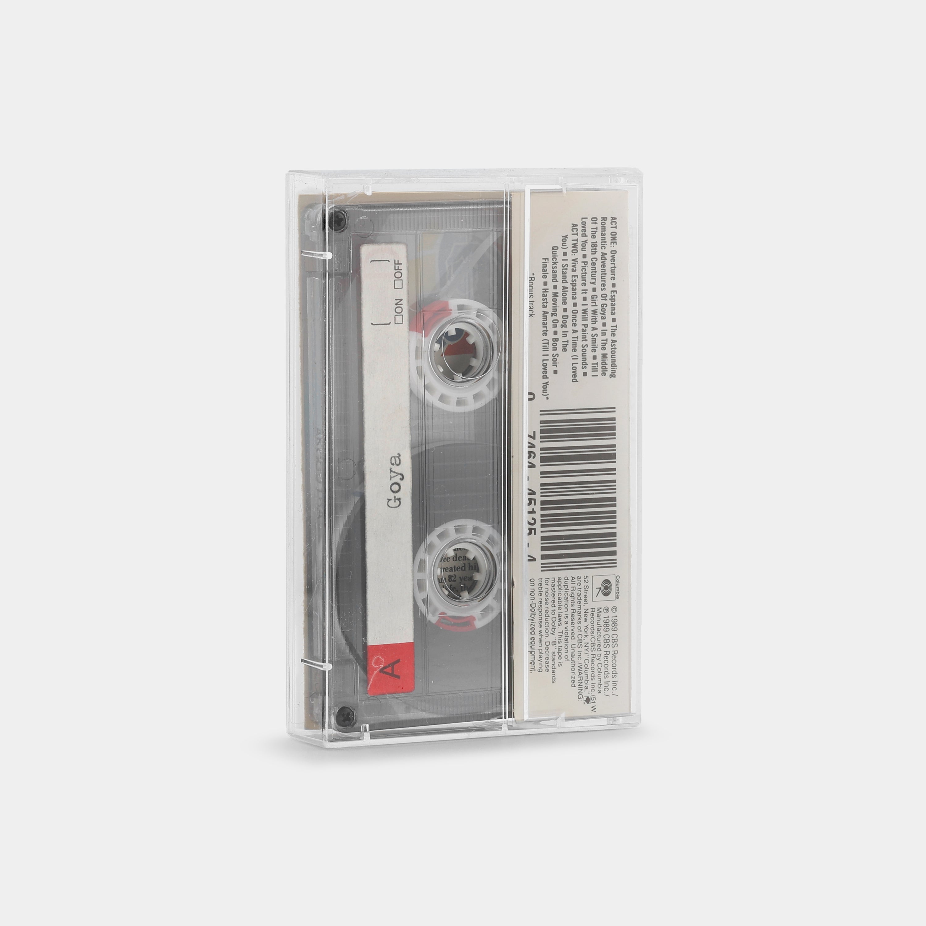 Goya... A Life in Song Cassette Tape