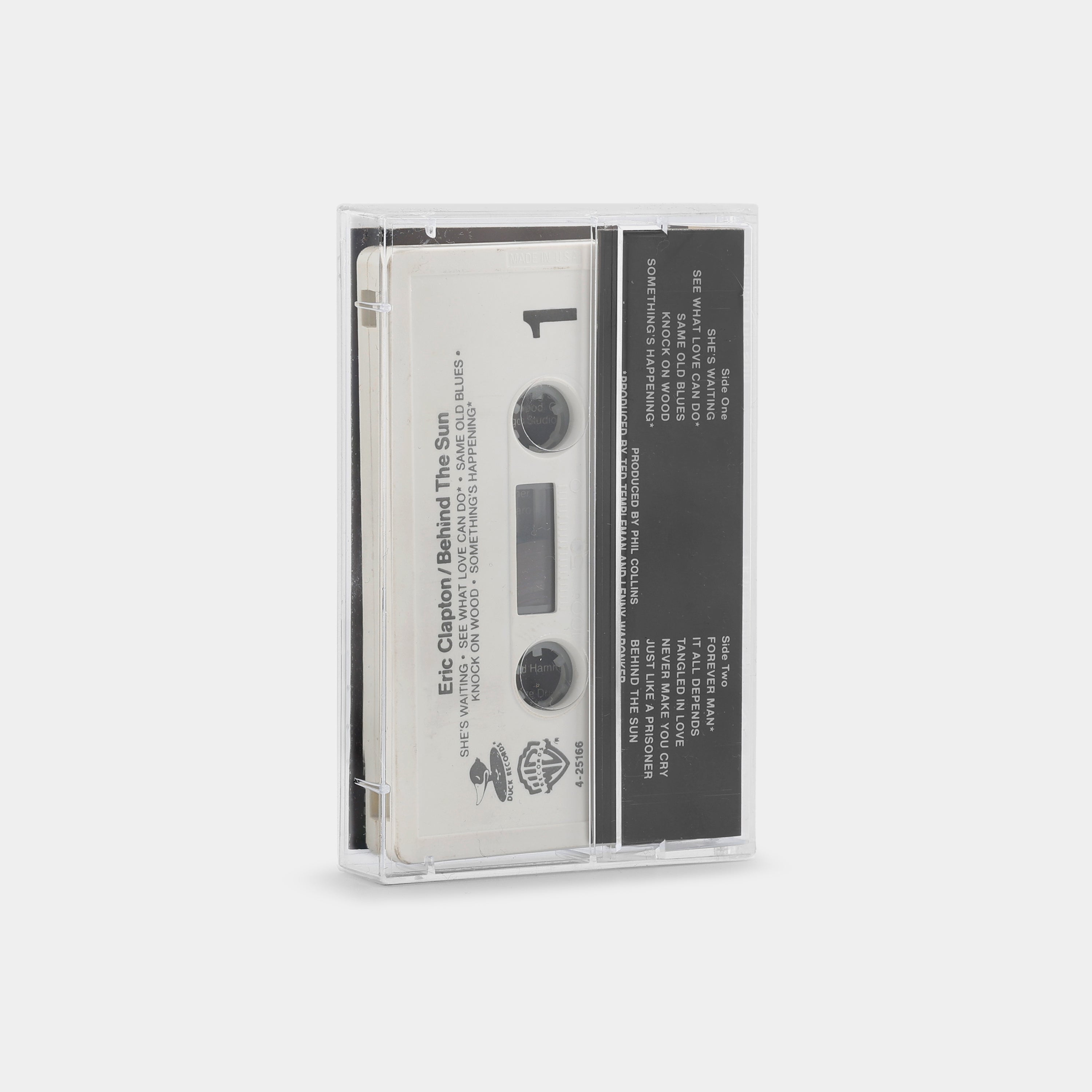 Eric Clapton - Behind the Sun Cassette Tape