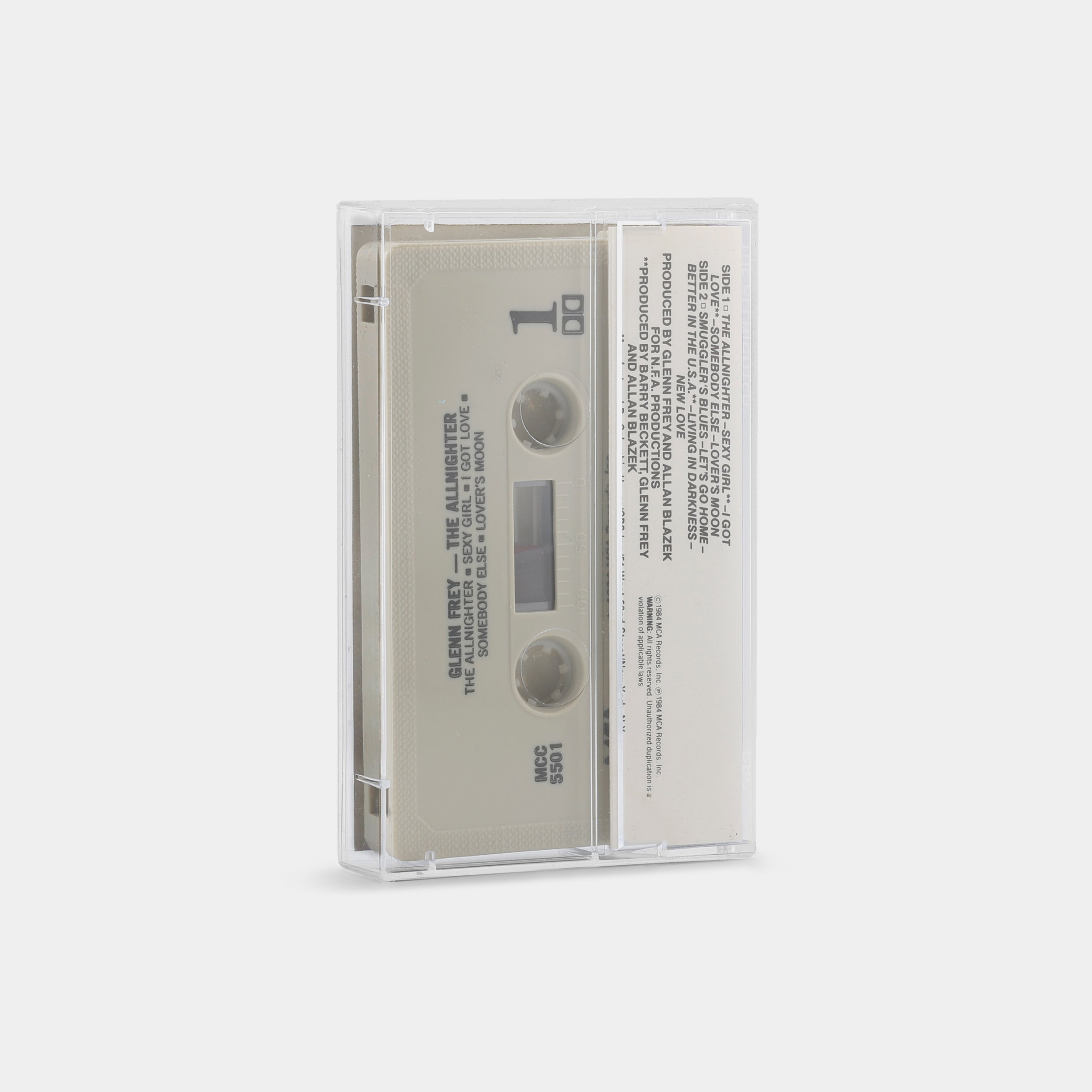 Glenn Frey - The Allnighter Cassette Tape