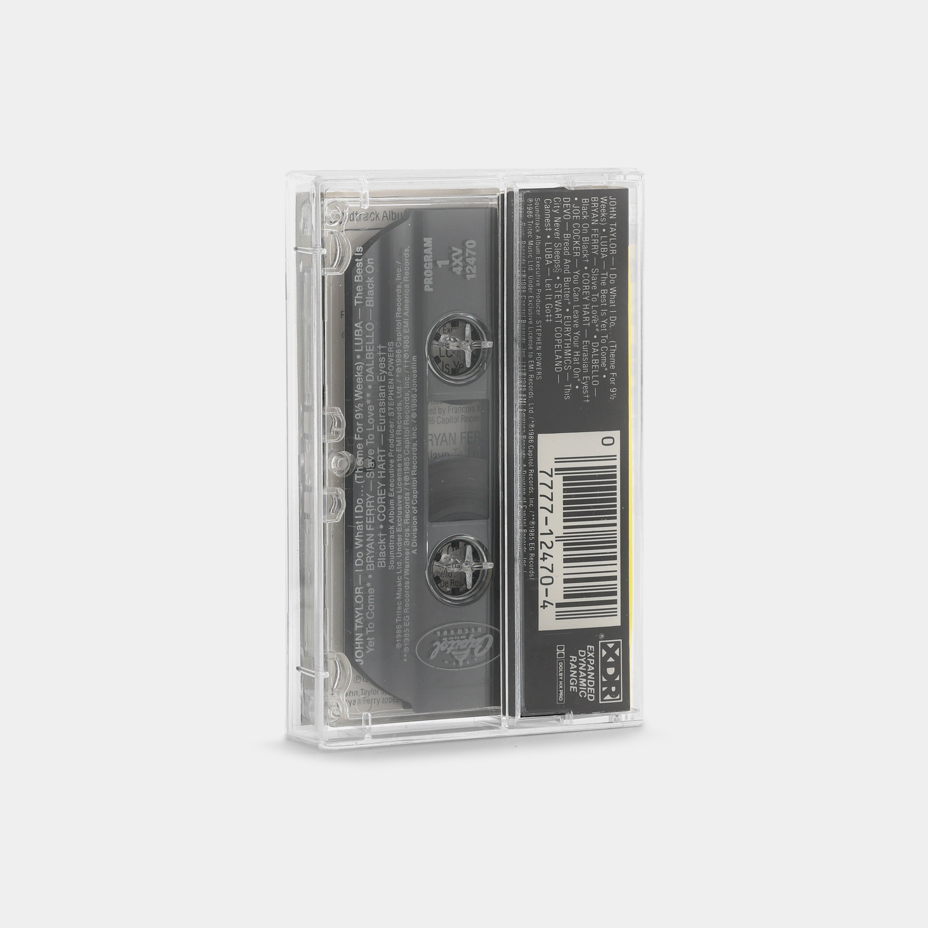 9½ Weeks (Original Motion Picture Soundtrack) Cassette Tape