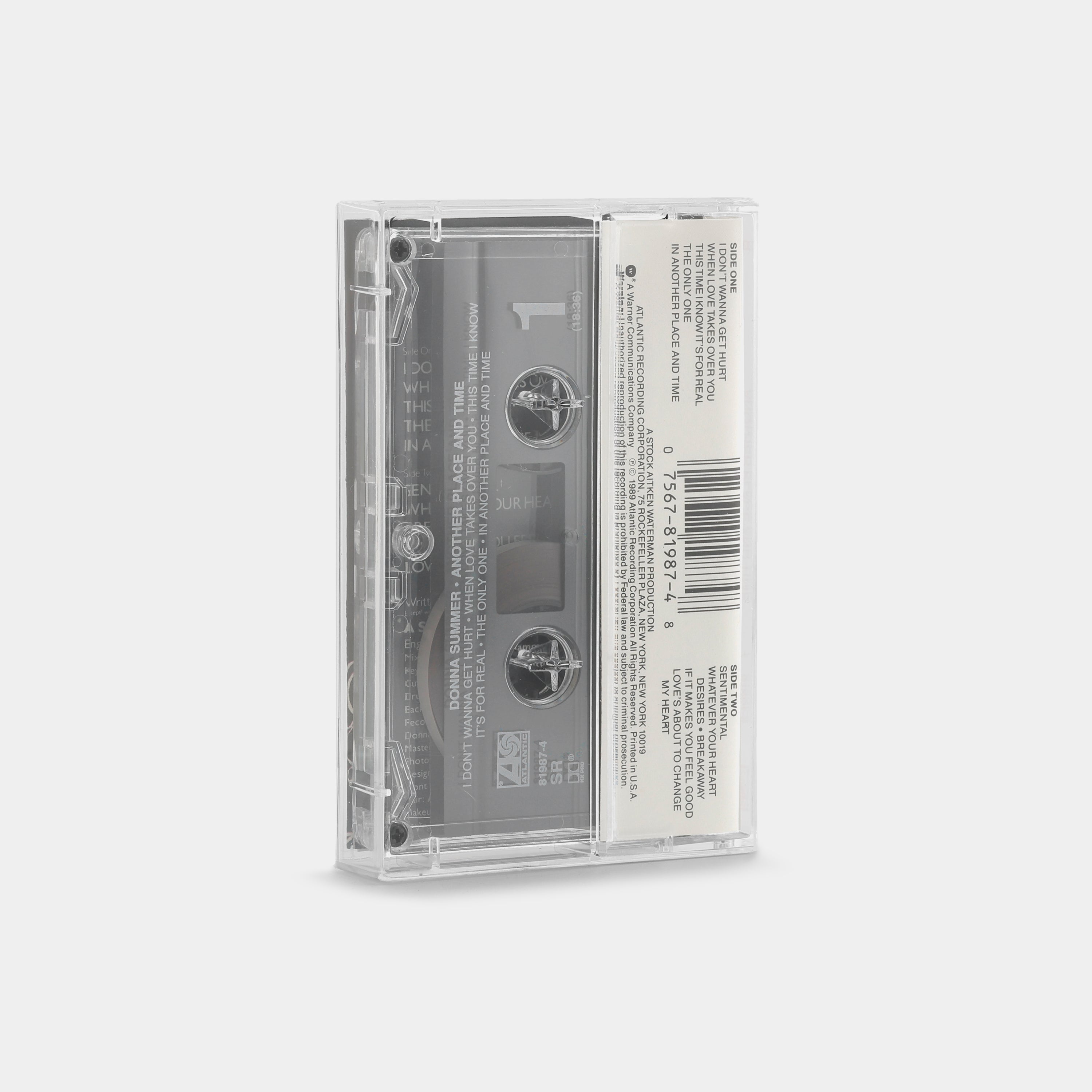 Donna Summer - Another Place And Time Cassette Tape