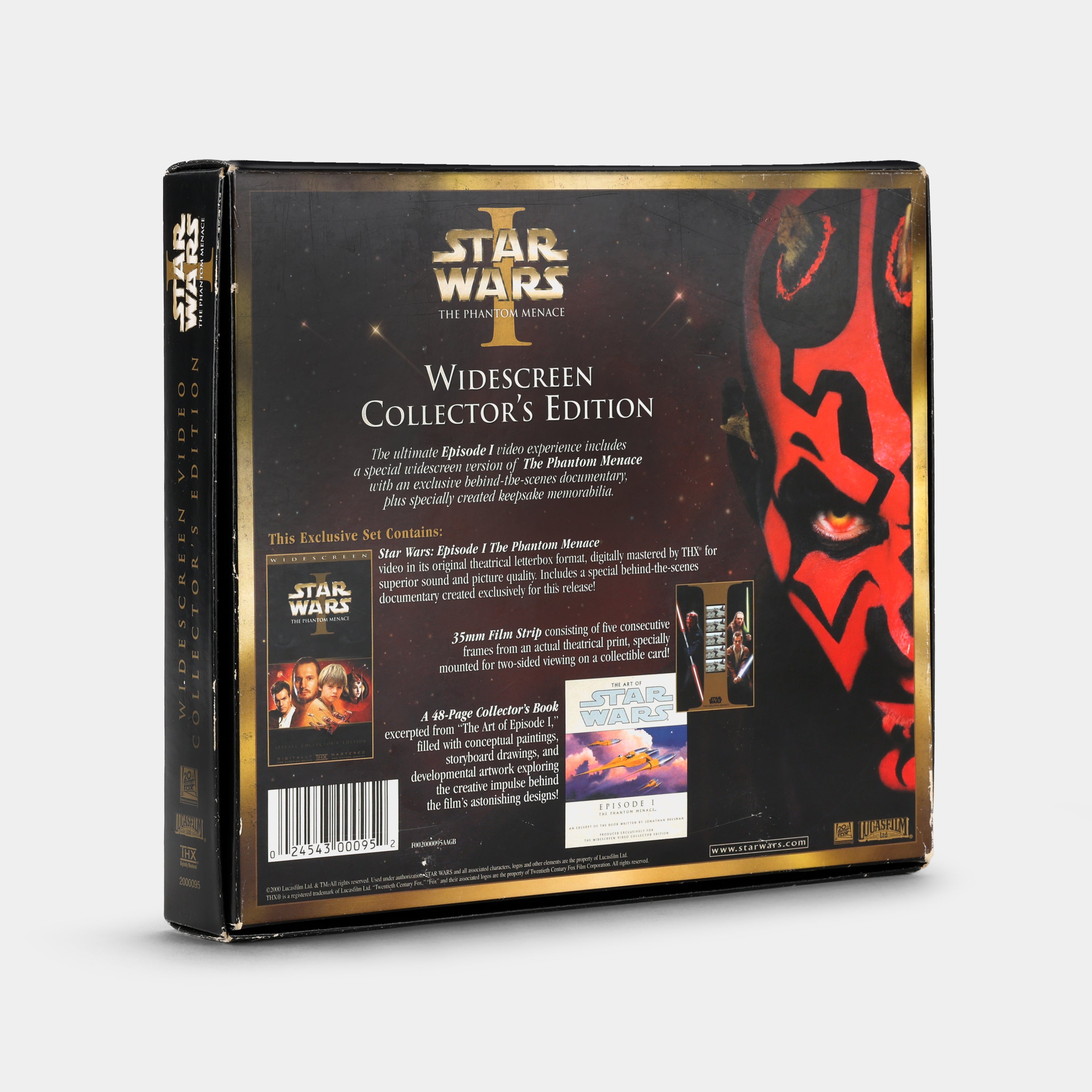 Star Wars: Episode I - The Phantom Menace (Widescreen Video Collector's Edition) VHS Tape