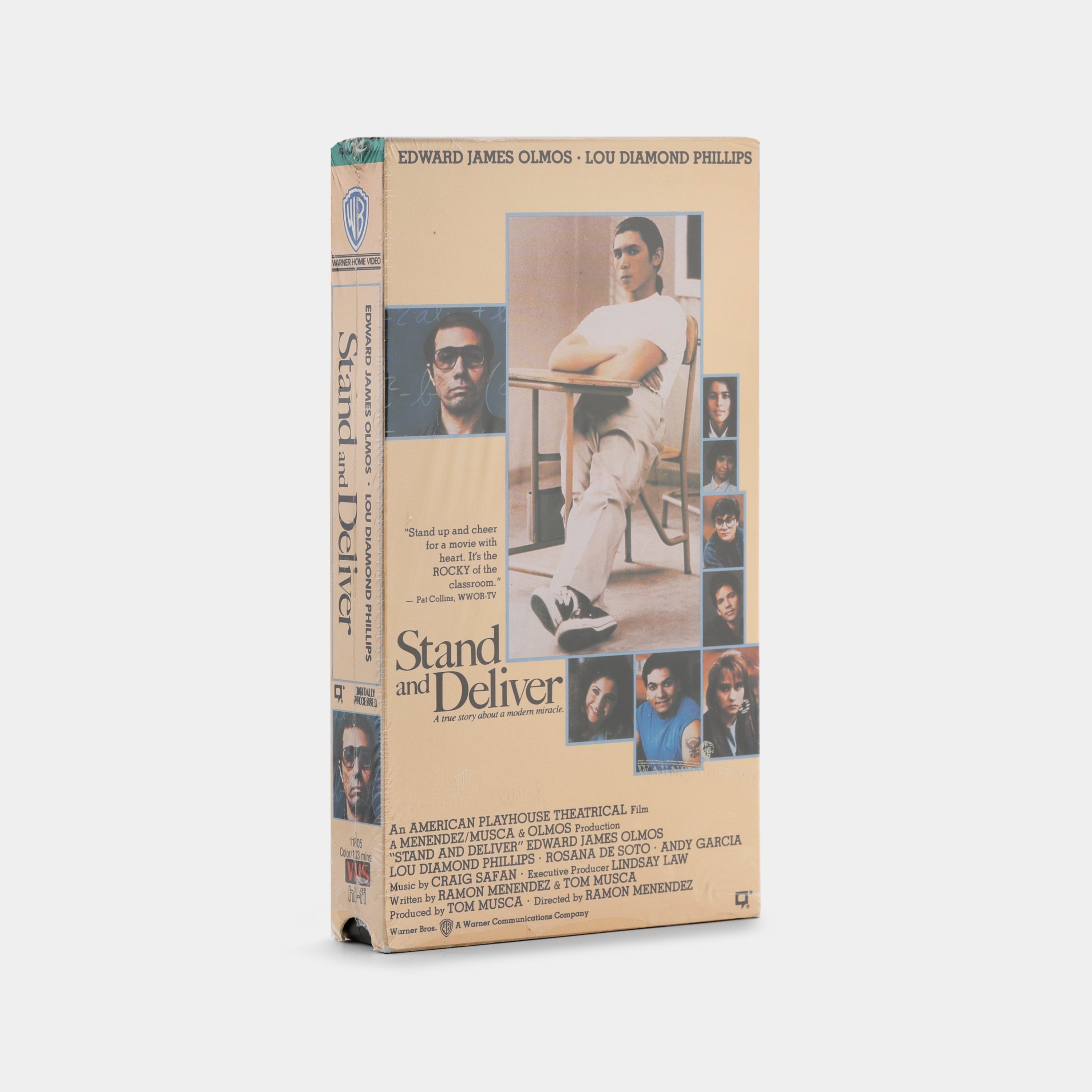Stand and Deliver VHS Tape