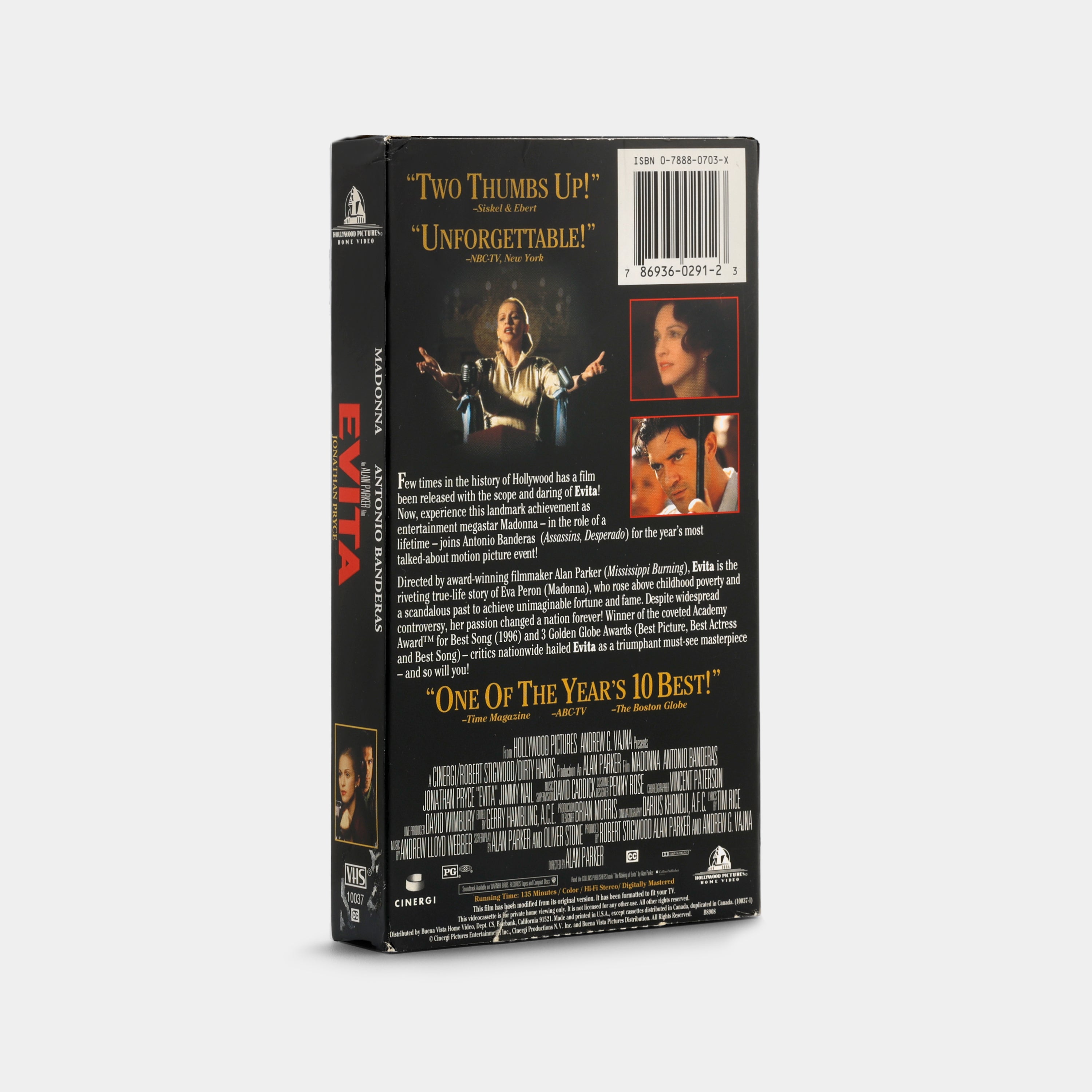 Evita VHS Tape