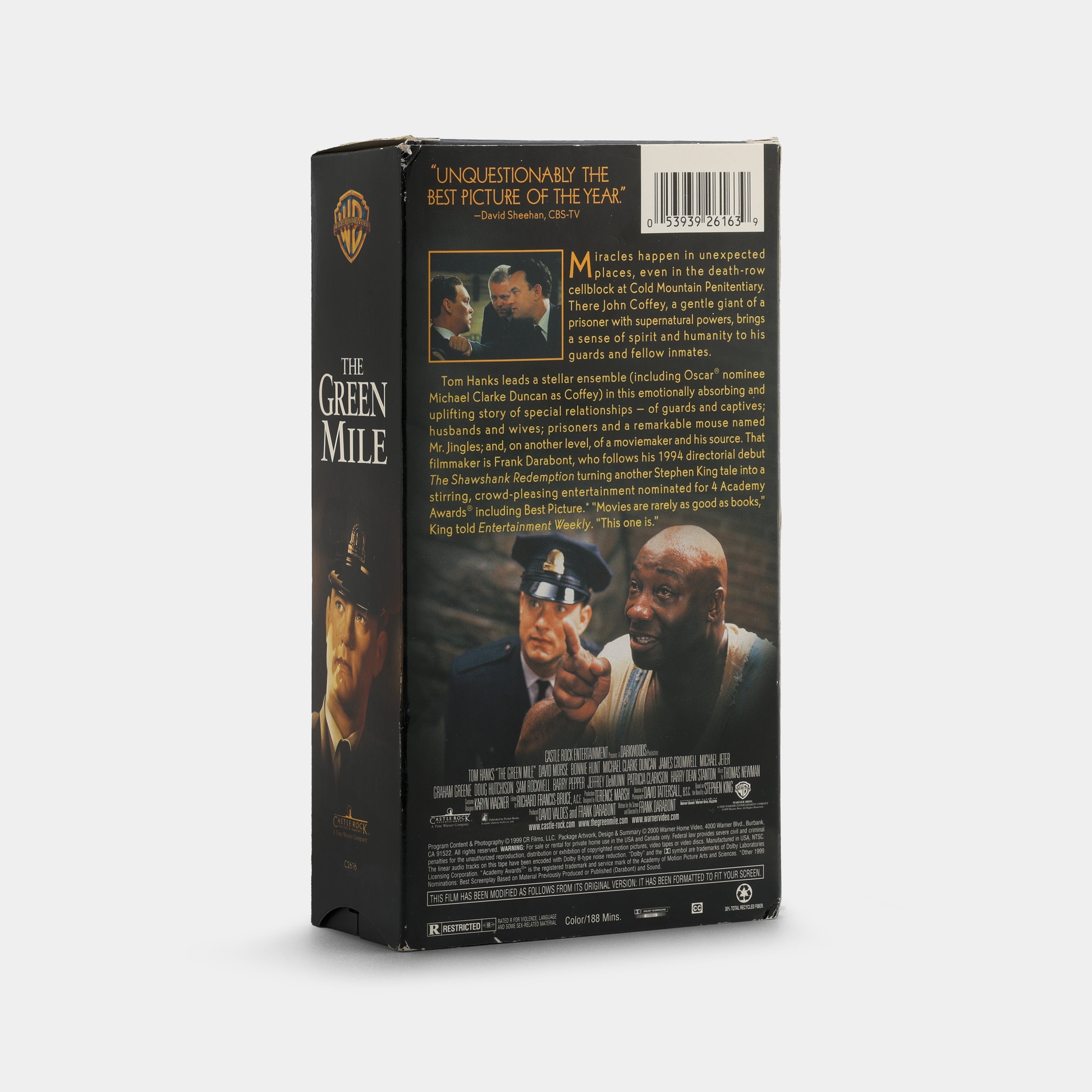 The Green Mile VHS Tape