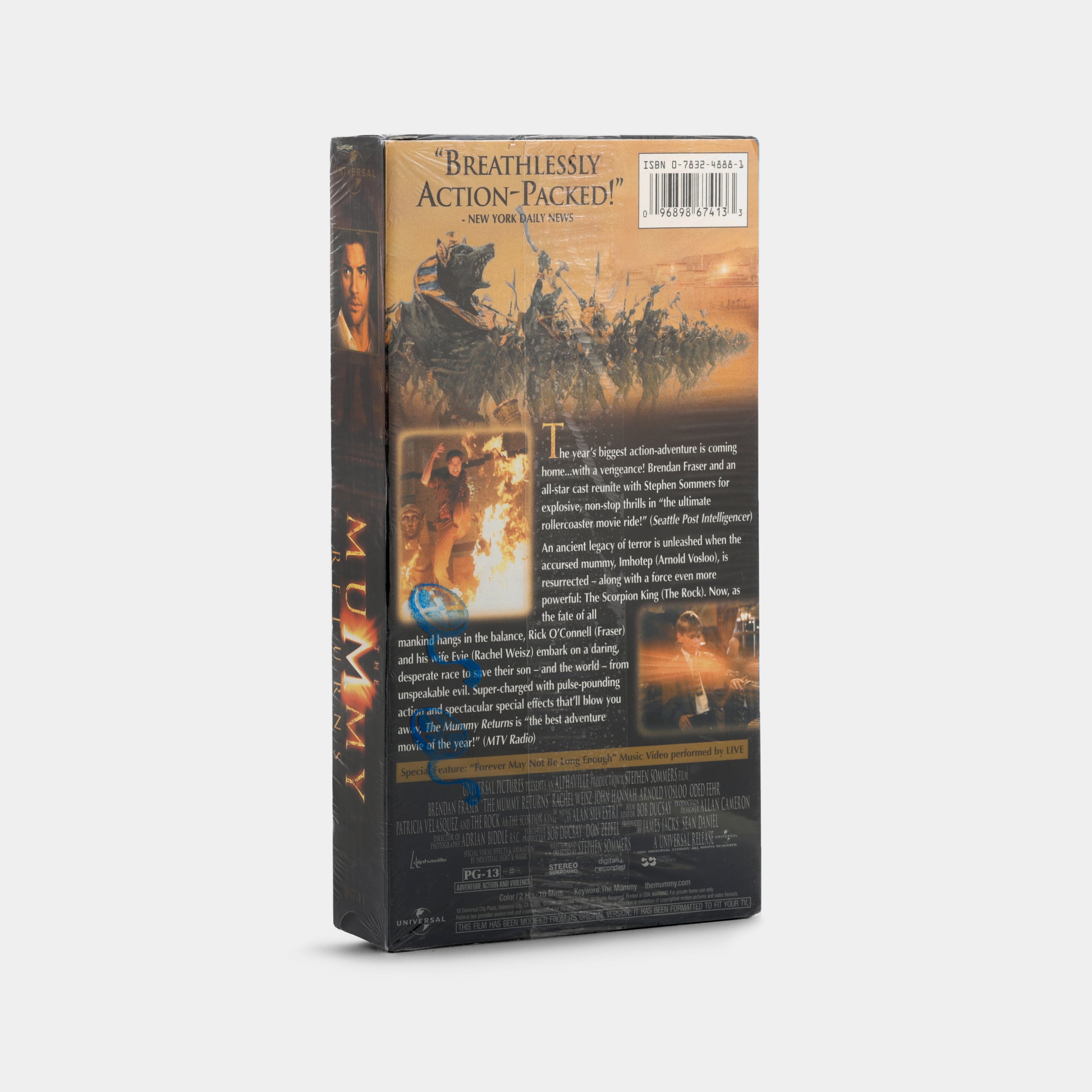The Mummy Returns (Sealed) VHS Tape