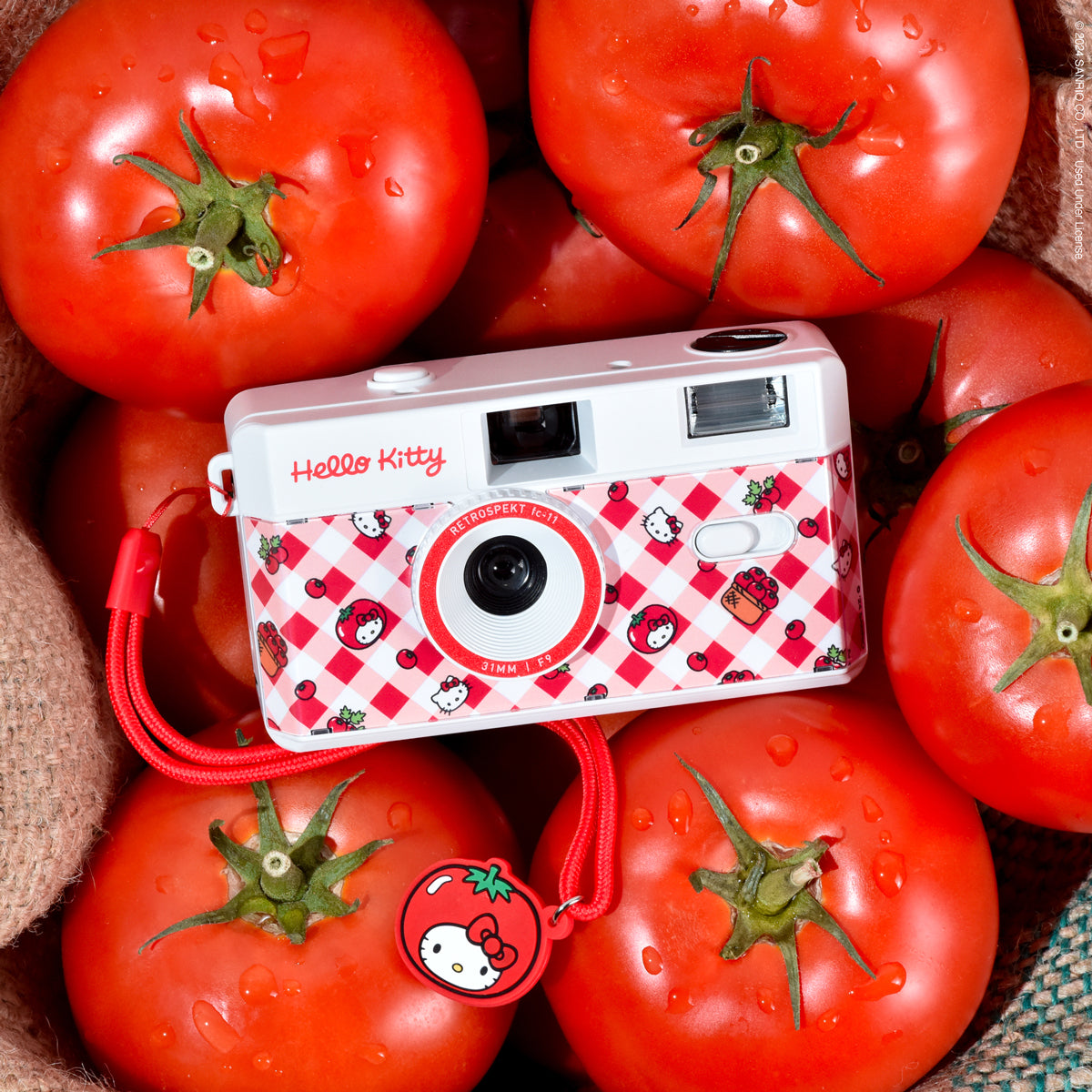 Retrospekt Celebrates Summer with Limited-Edition Hello Kitty Tomatoes FC-11 35mm Camera