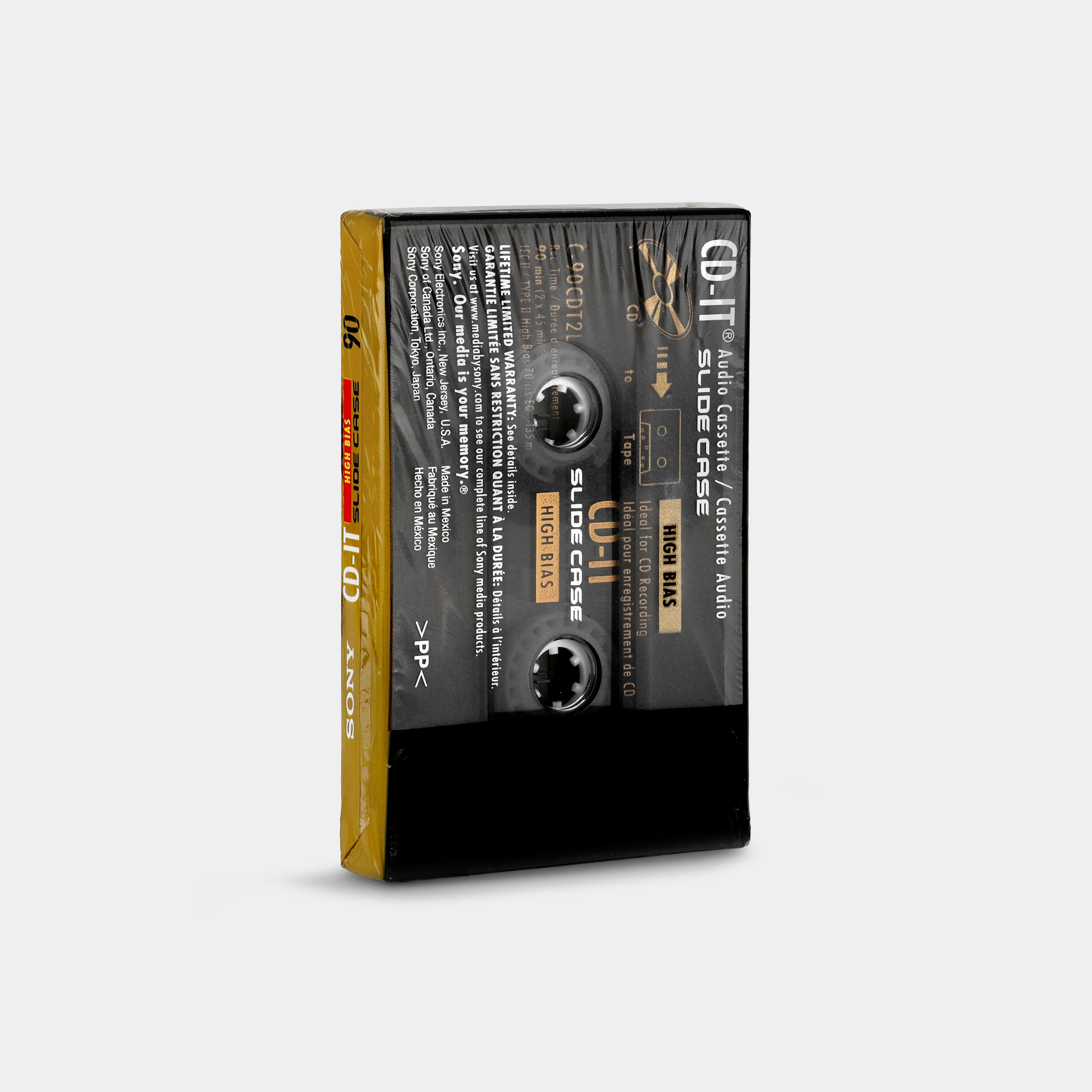 Sony CD-IT Type II 90 Min Blank Recordable Cassette Tape