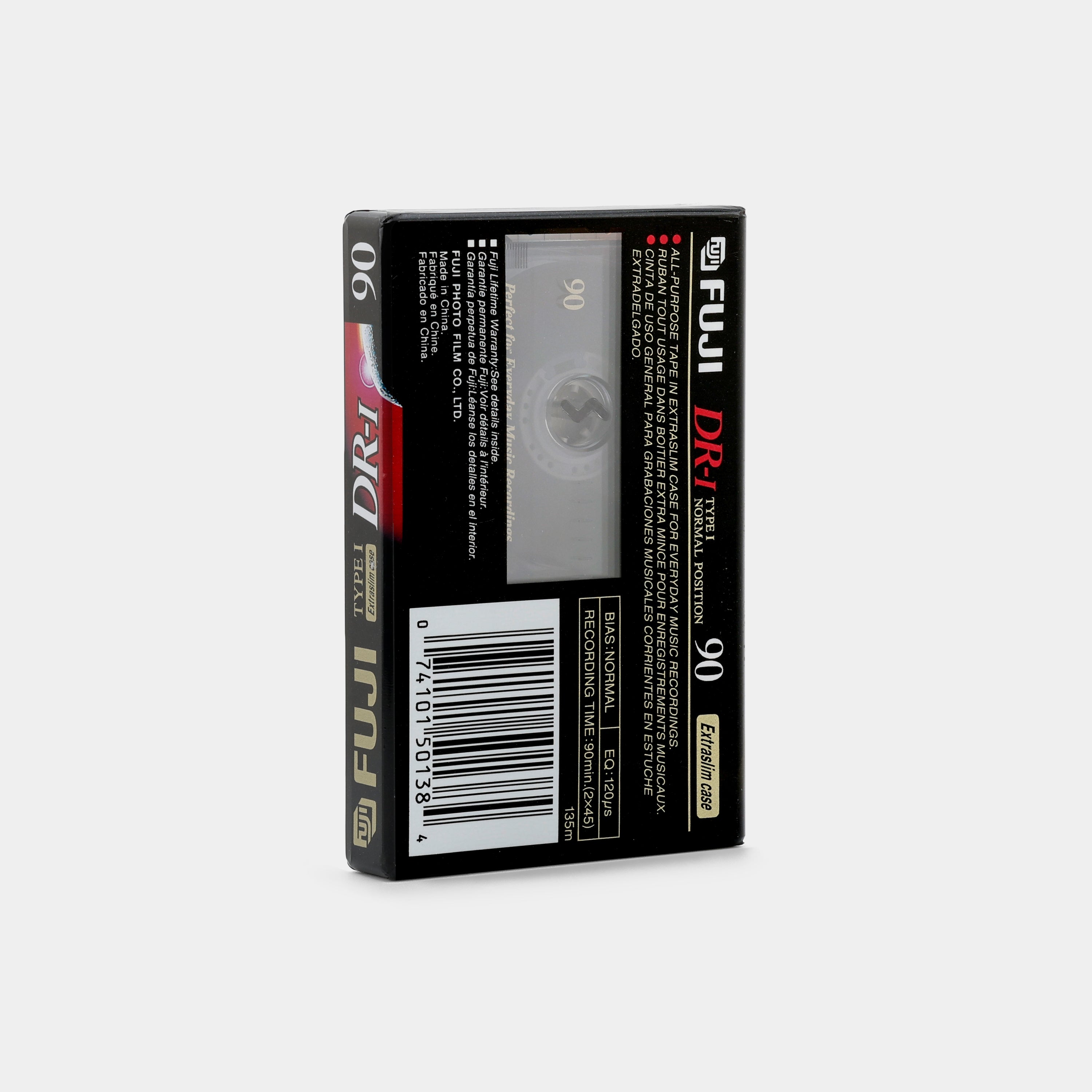 Fuji DR-I Type I 90 Min Blank Cassette Tape