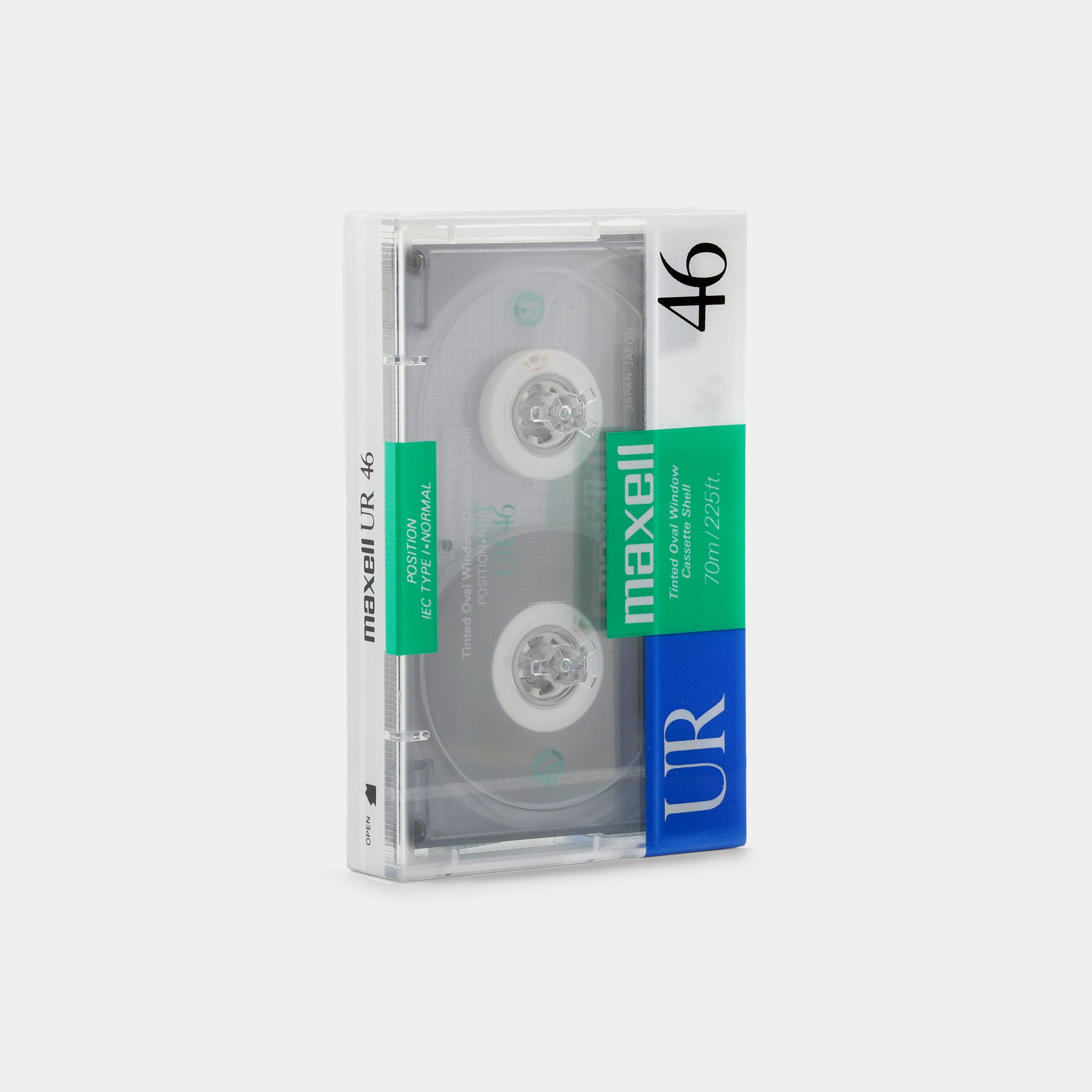 Maxell UR 46 Type I 46 Min Blank Recordable Cassette Tape