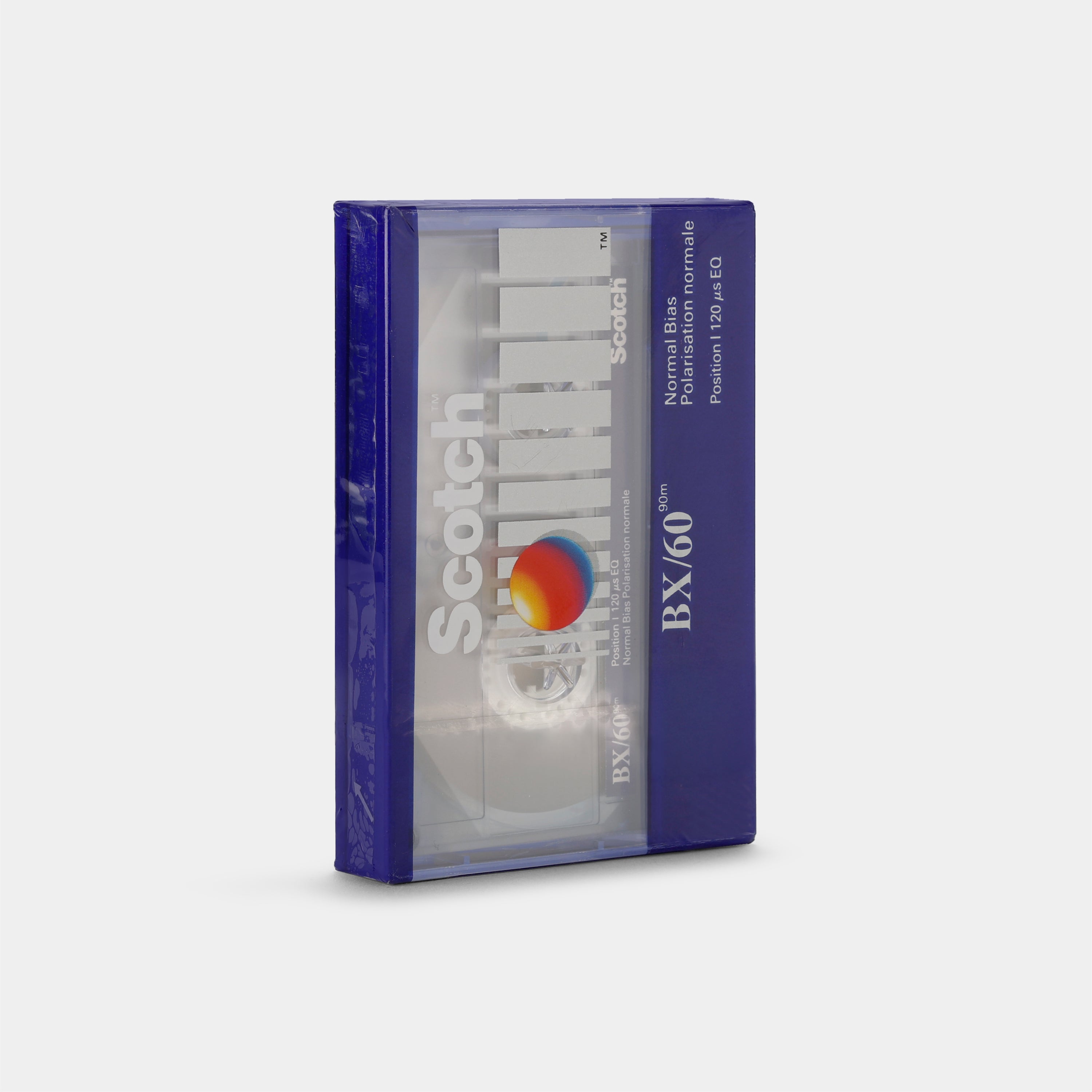 Scotch BX60 Type I 60 Min Blank Recordable Cassette Tape
