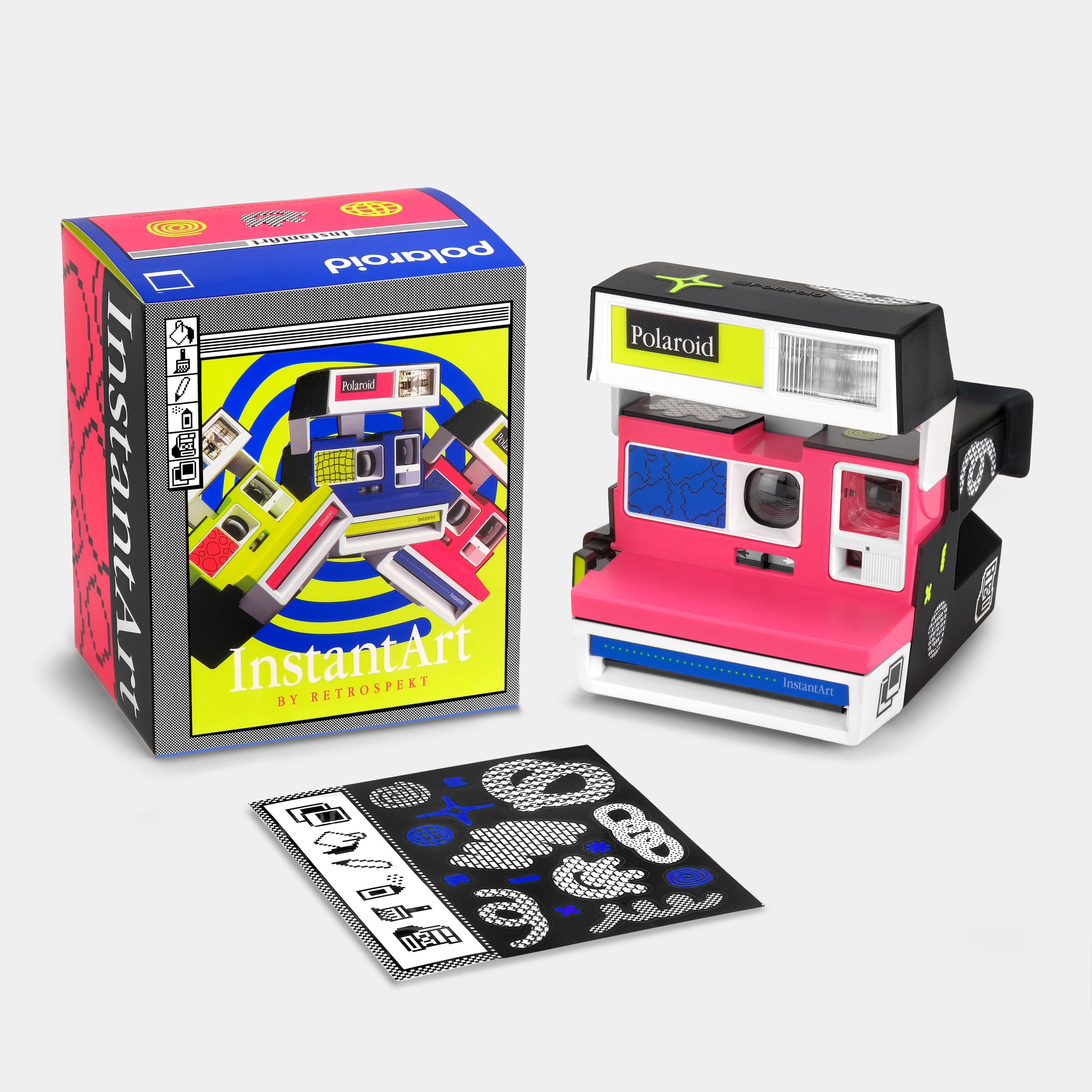 Polaroid 600 InstantArt Blotches Instant Film Camera