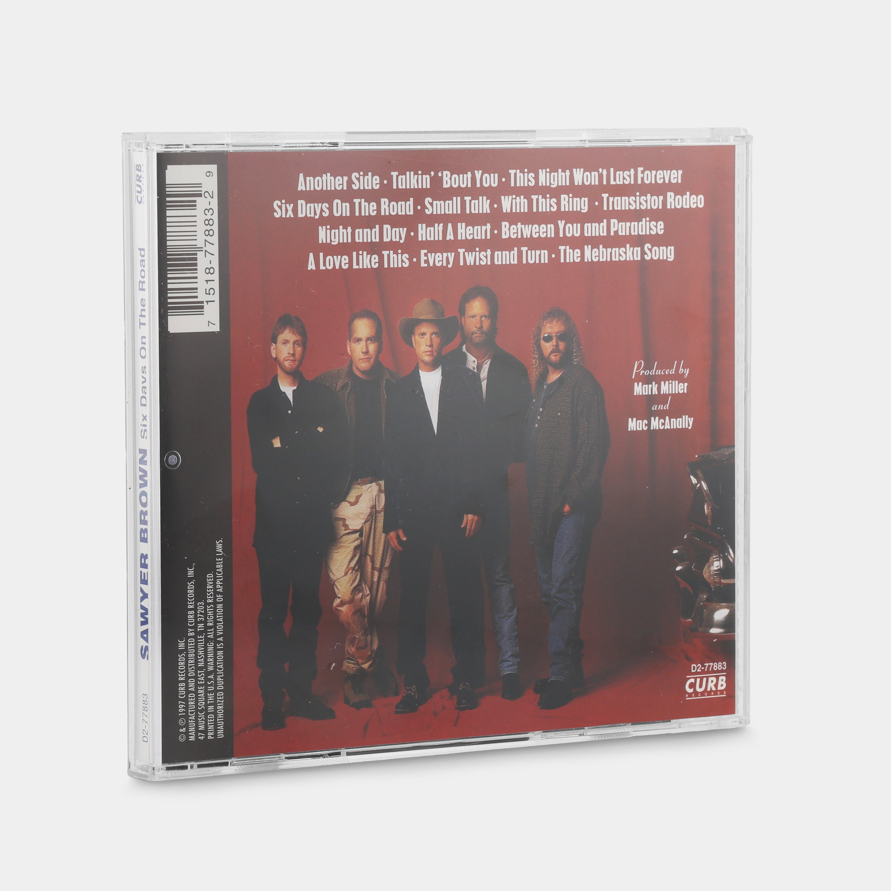 Sawyer Brown - Six Days on the Road CD