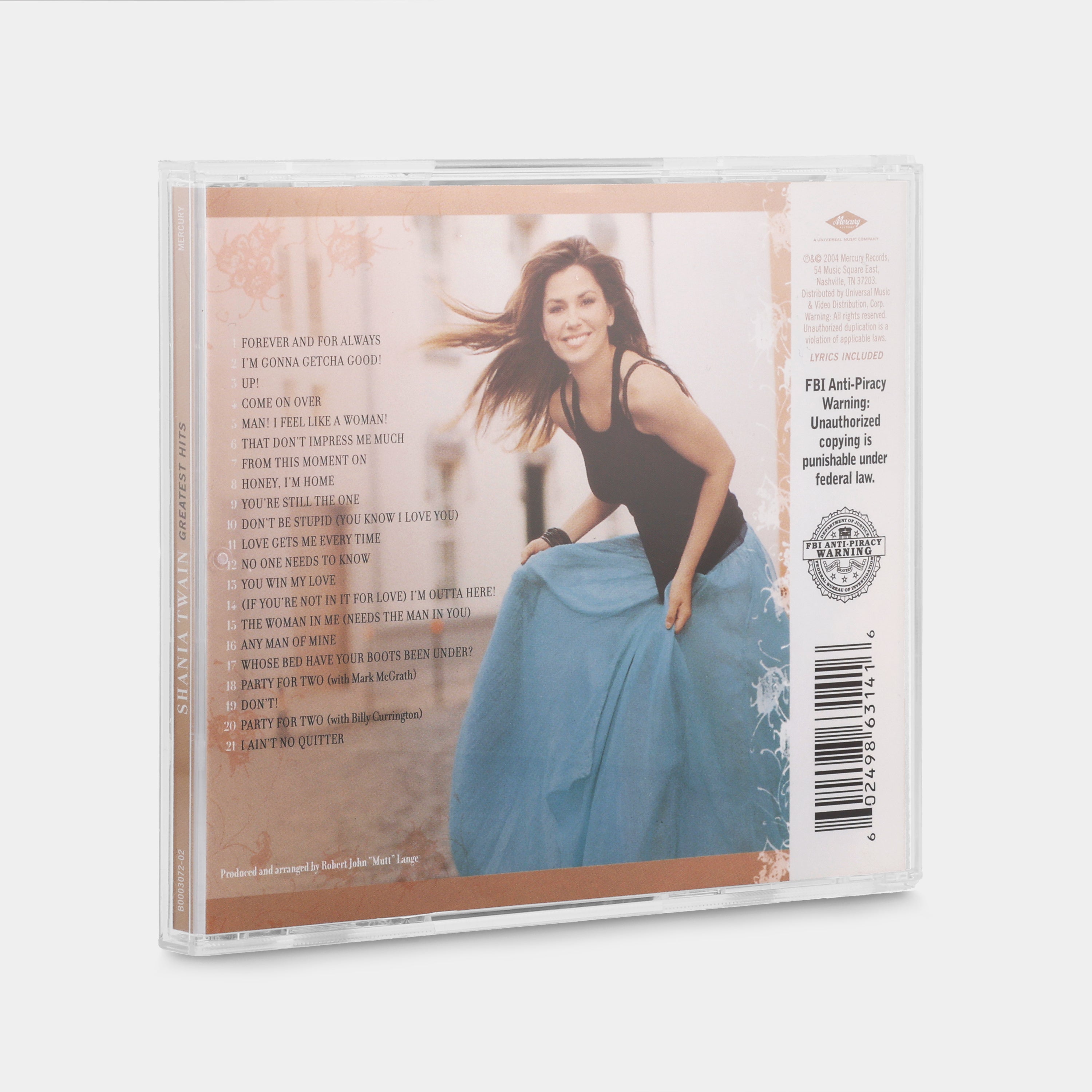 Shania Twain - Greatest Hits CD