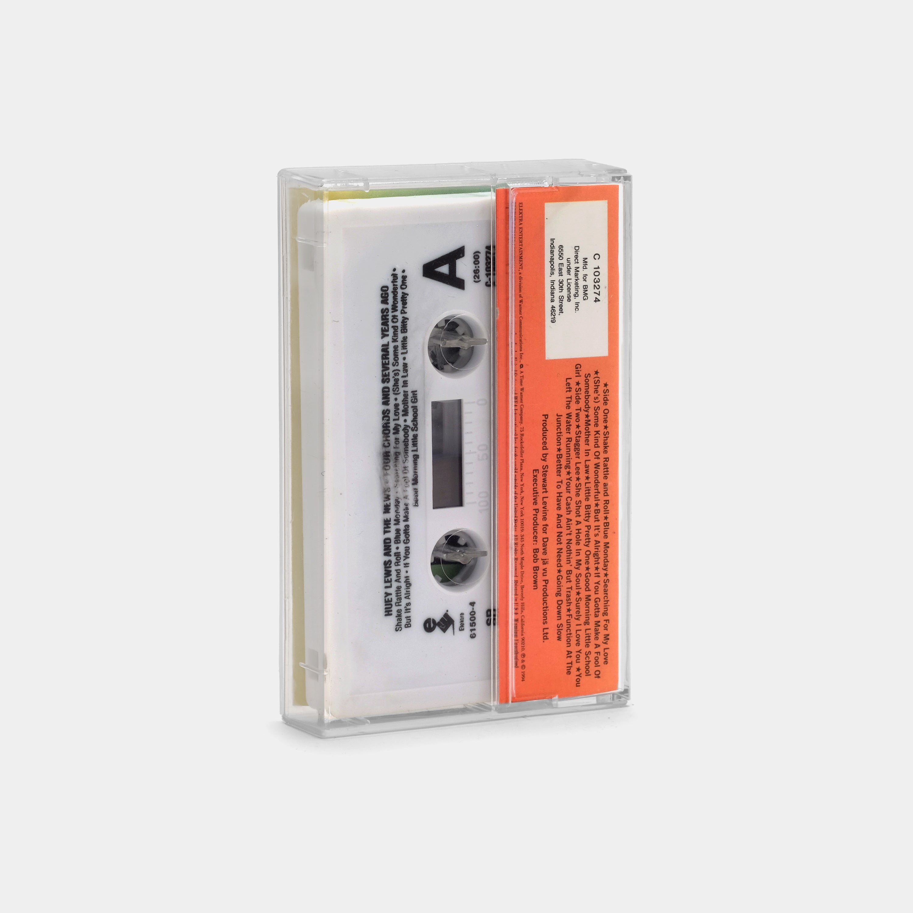 Huey Lewis & The News - Four Chords & Several Years Ago Cassette Tape
