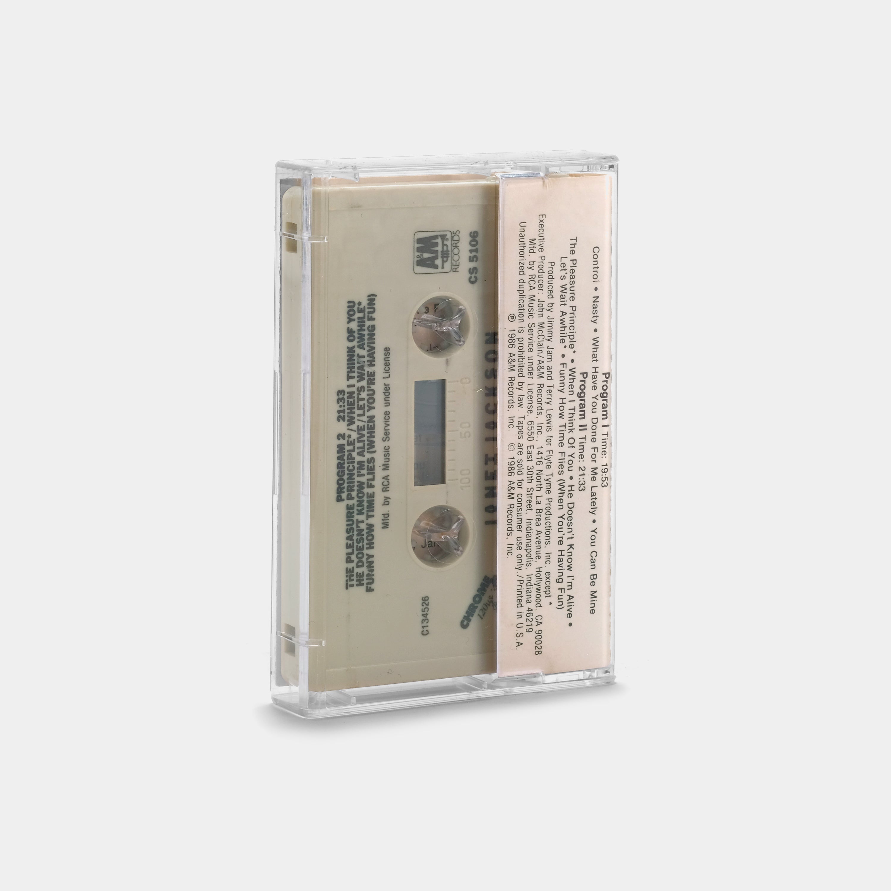 Janet Jackson - Control Cassette Tape