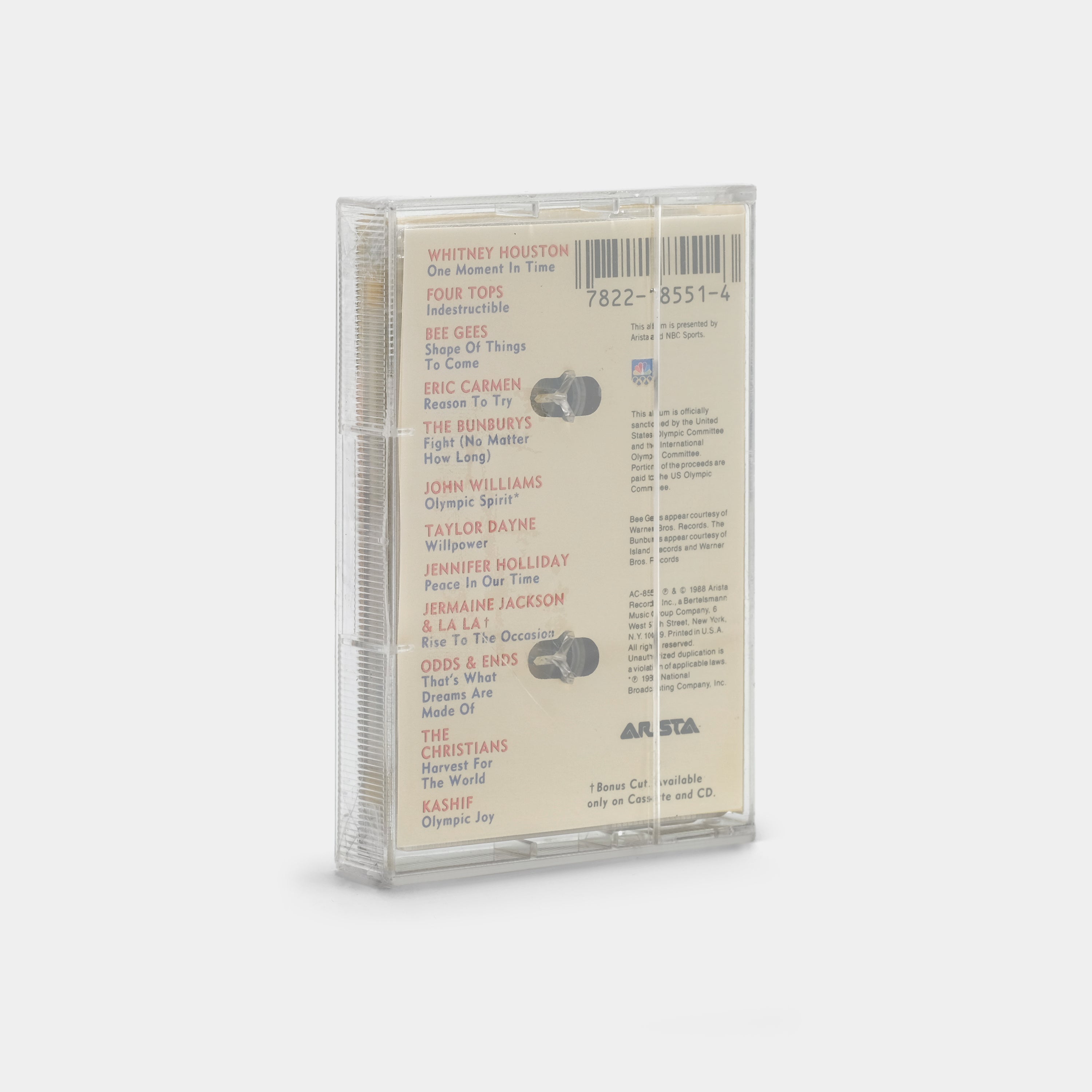 1988 Summer Olympics Album: One Moment In Time Cassette Tape (Sealed)