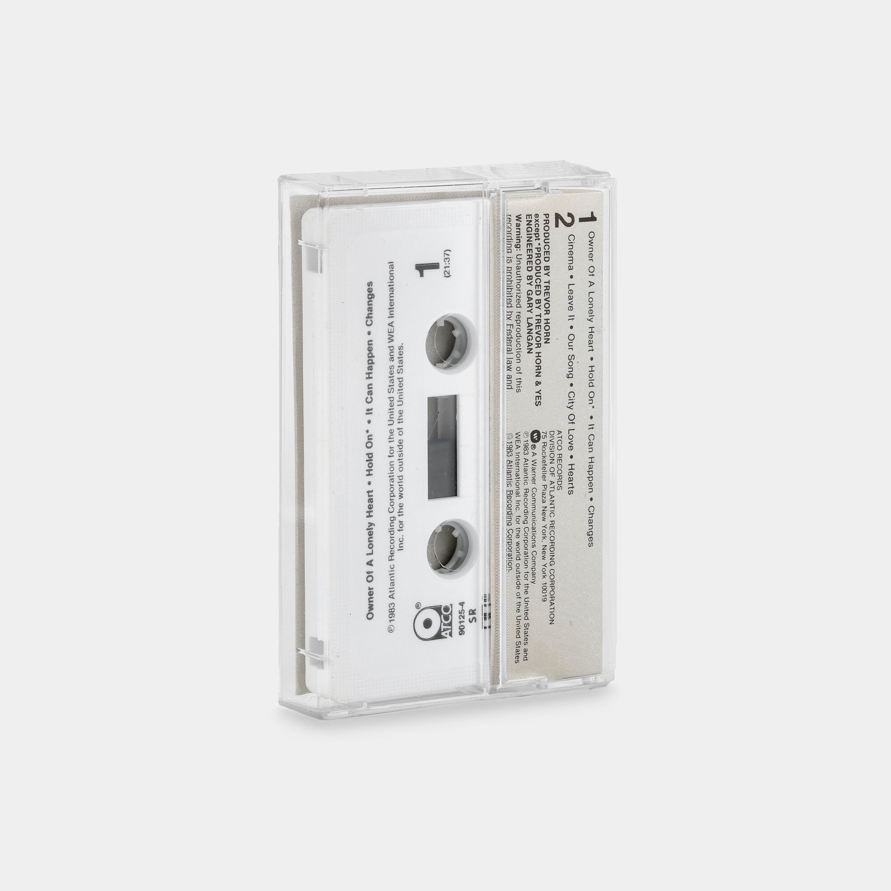 Yes - 90125 Cassette Tape