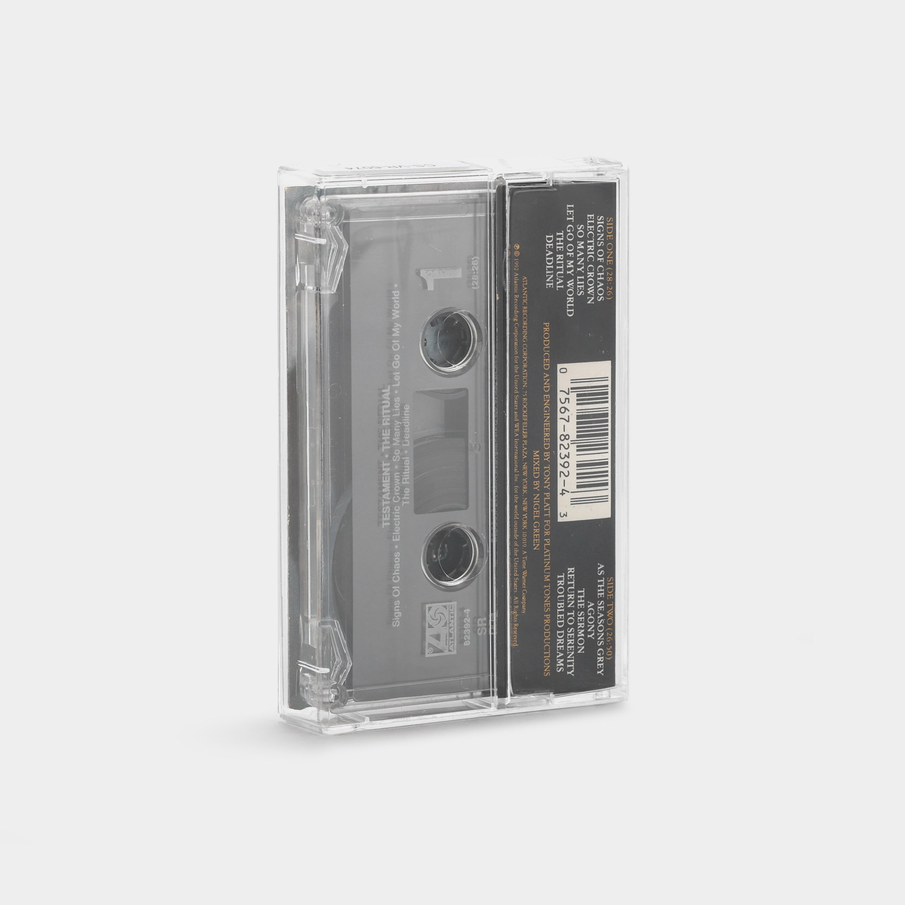 Testament - The Ritual Cassette Tape
