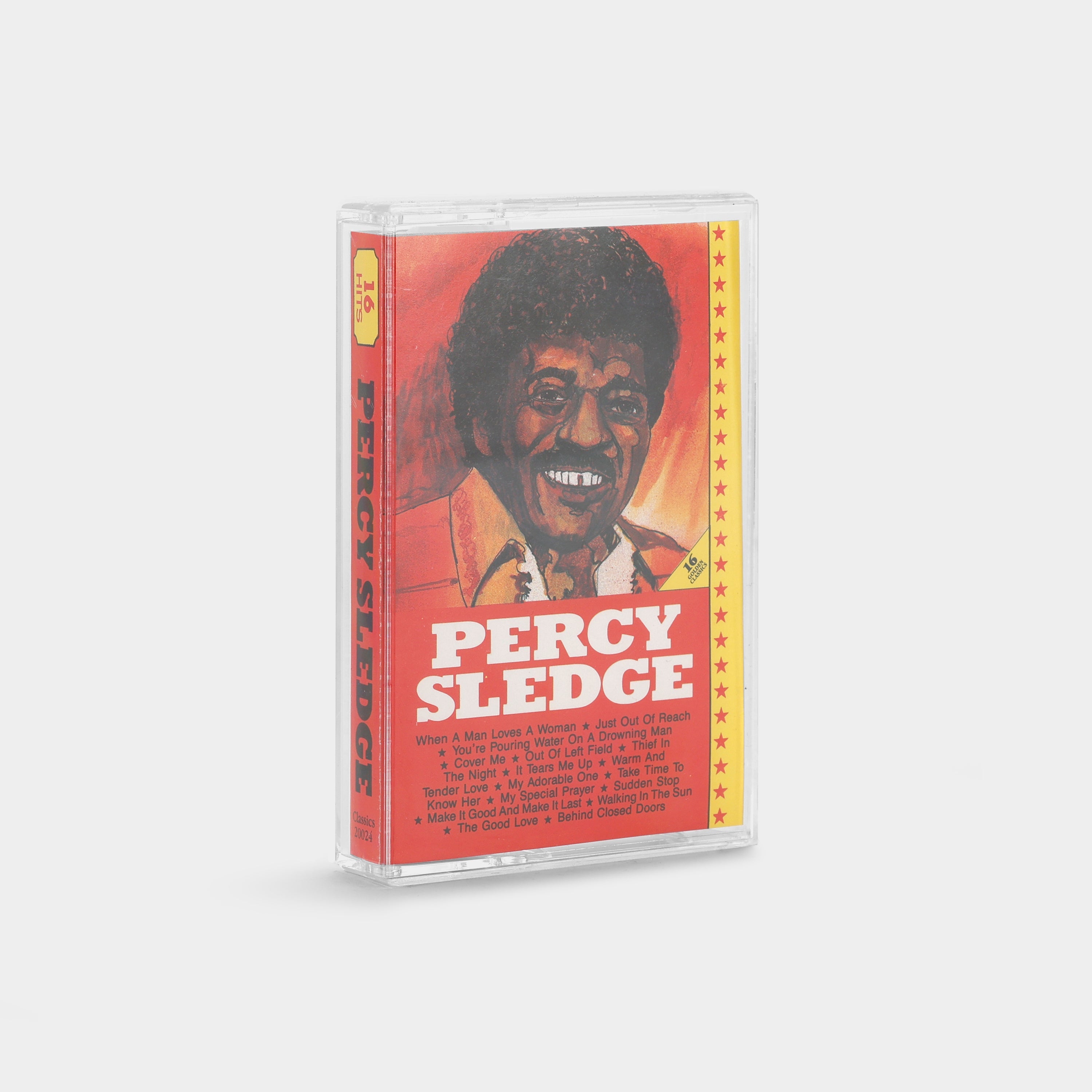 Percy Sledge - 16 Hits Cassette Tape