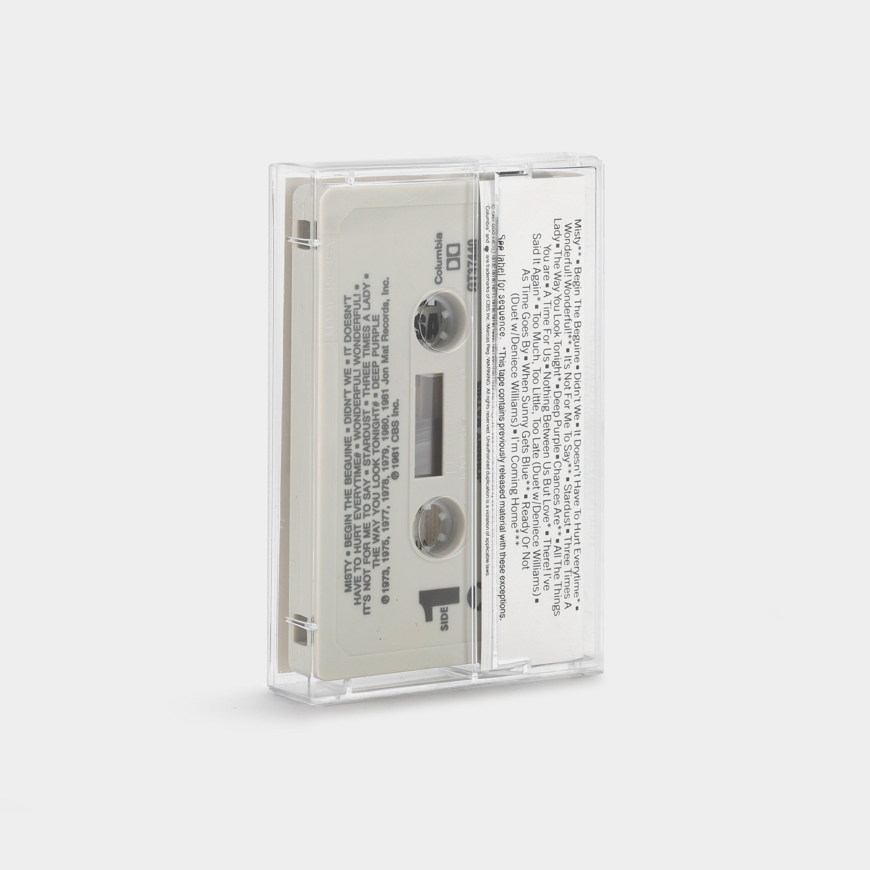 Johnny Mathis - The First 25 Years - The Silver Anniversary Album Cassette Tape