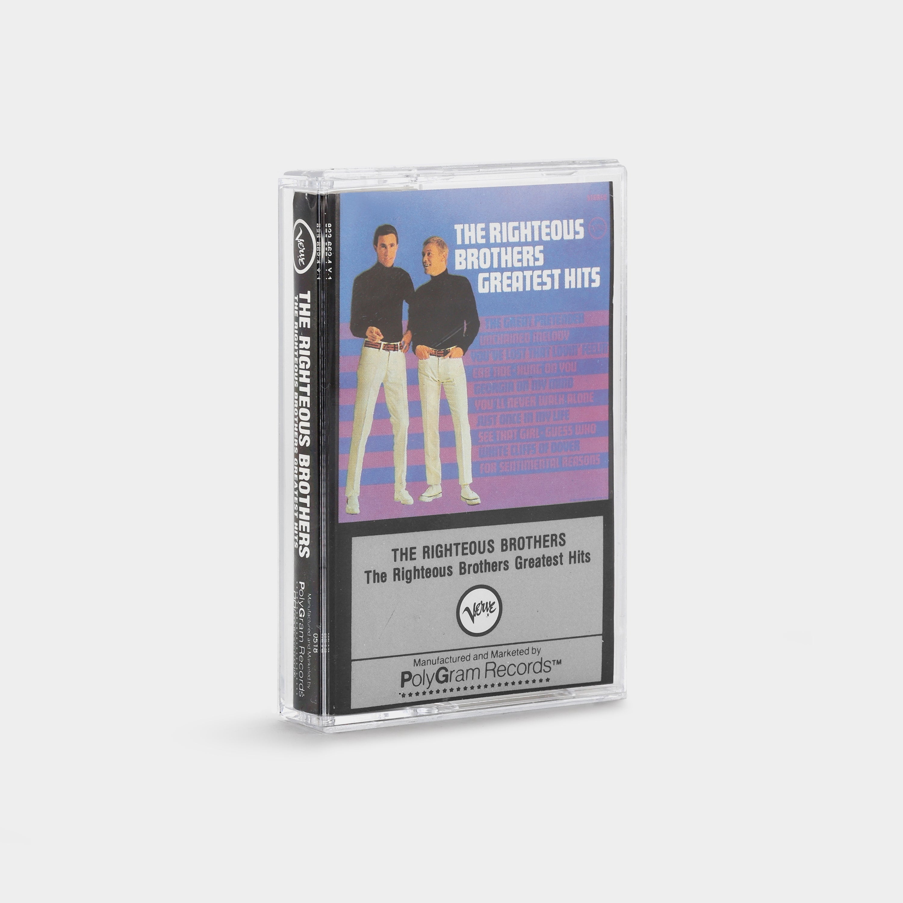 The Righteous Brothers - The Righteous Brothers Greatest Hits Cassette Tape