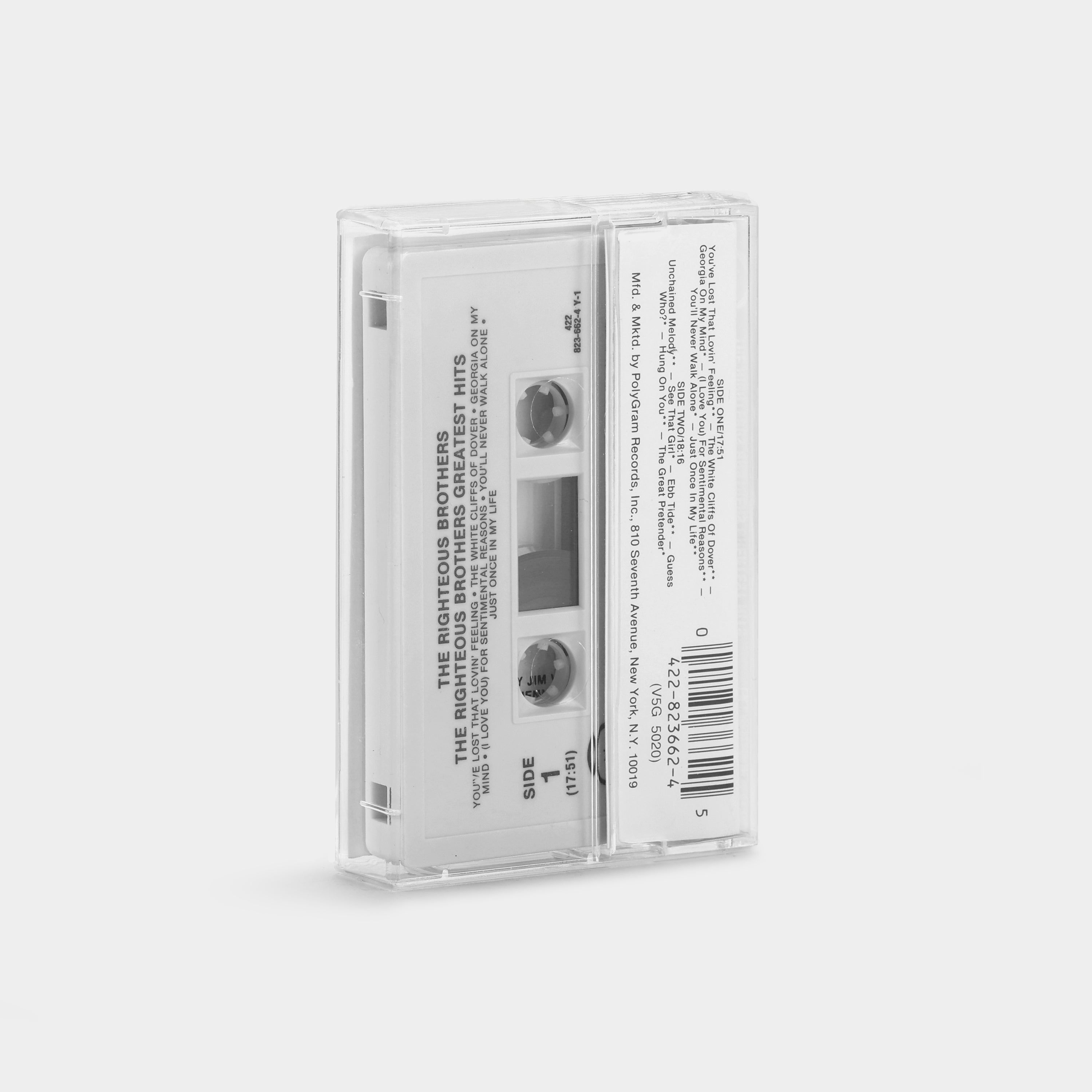The Righteous Brothers - The Righteous Brothers Greatest Hits Cassette Tape