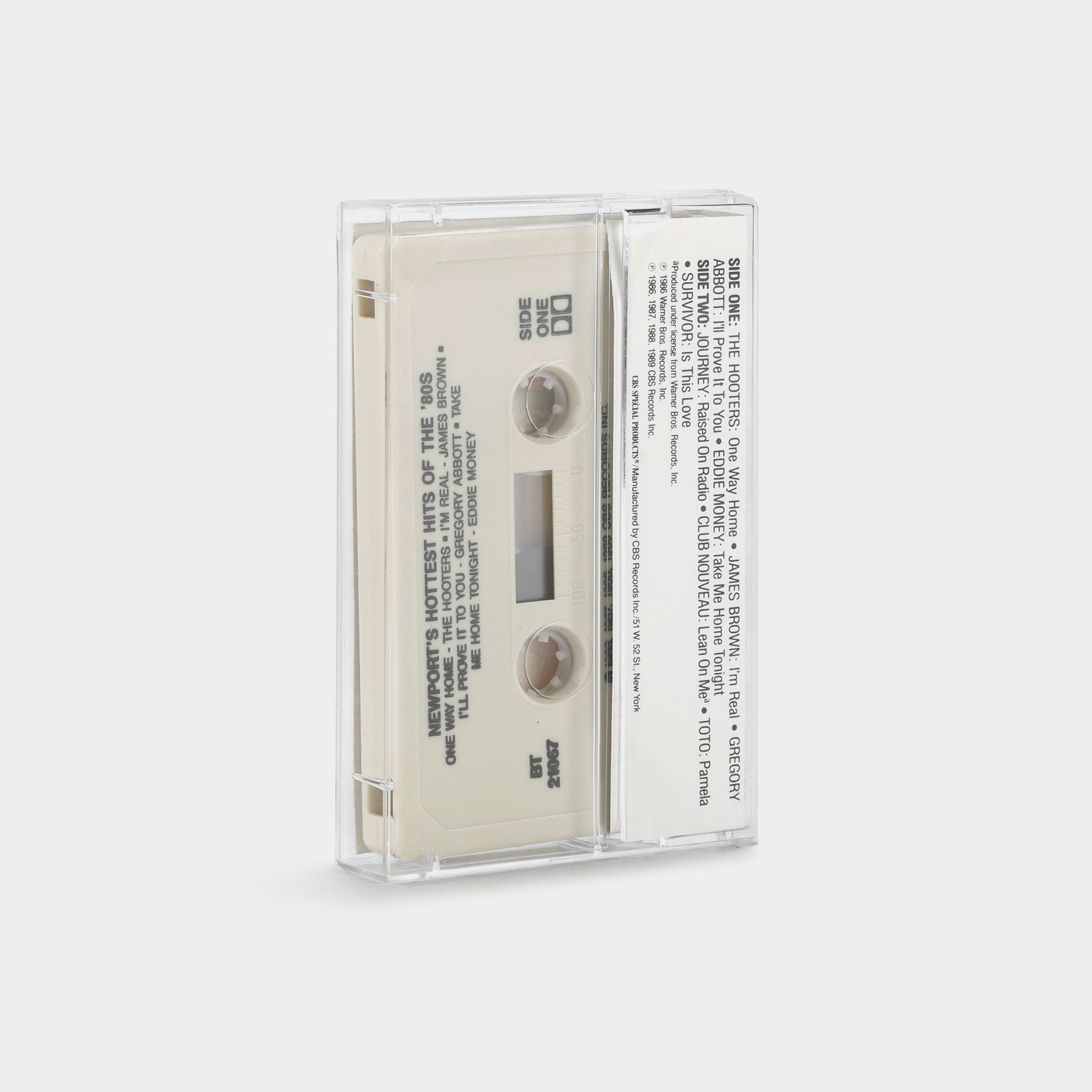 Newport's Hottest Hits Of The 80's Cassette Tape