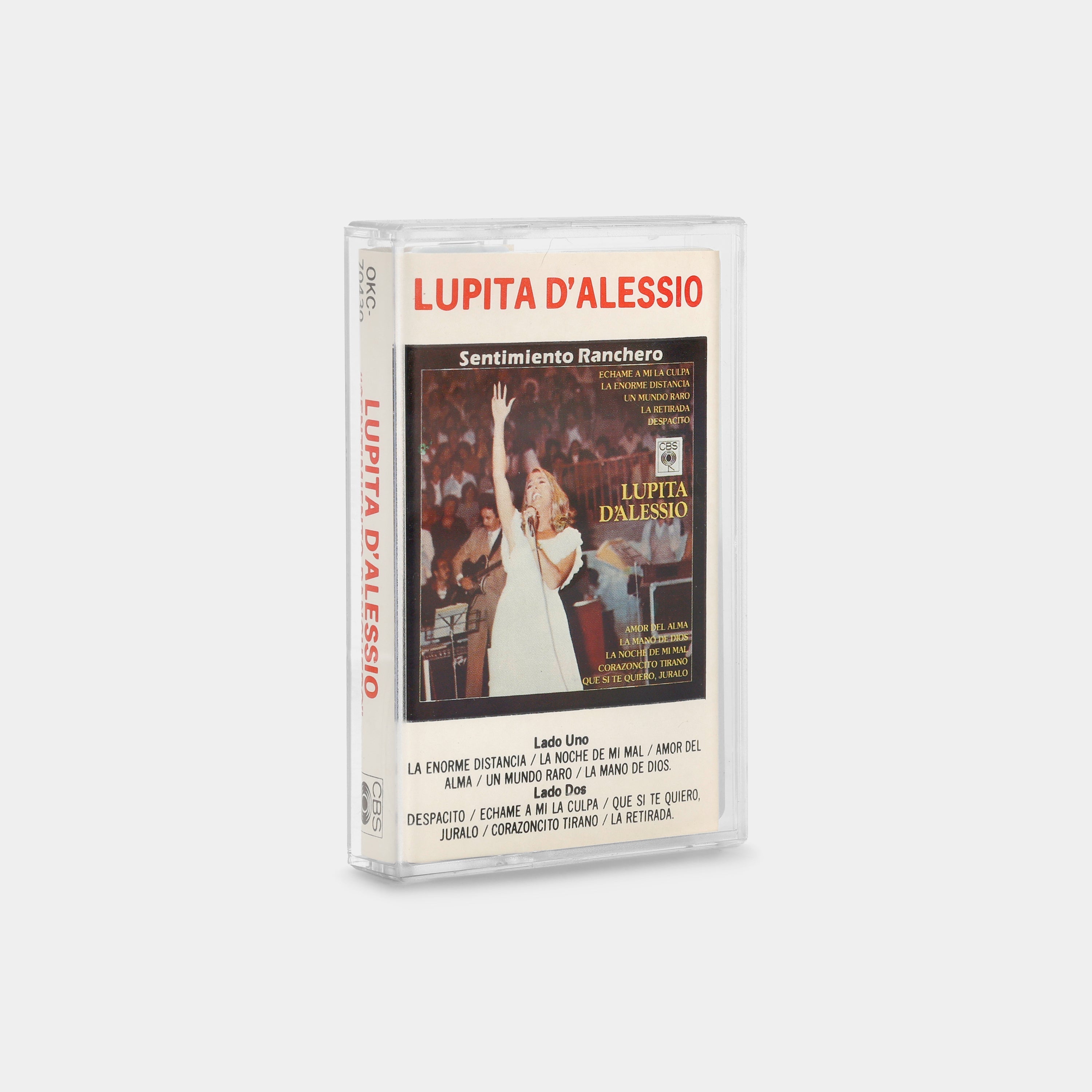 Lupita D'Alessio - Sentimiento Ranchero Cassette Tape