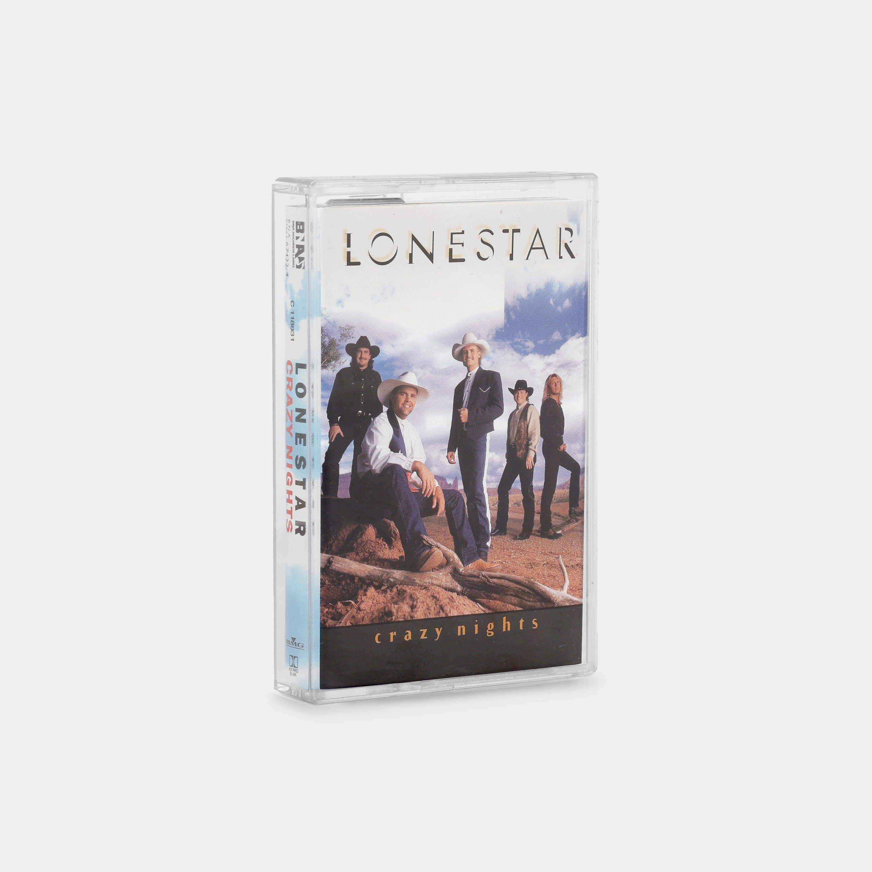 Lonestar - Crazy Nights Cassette Tape