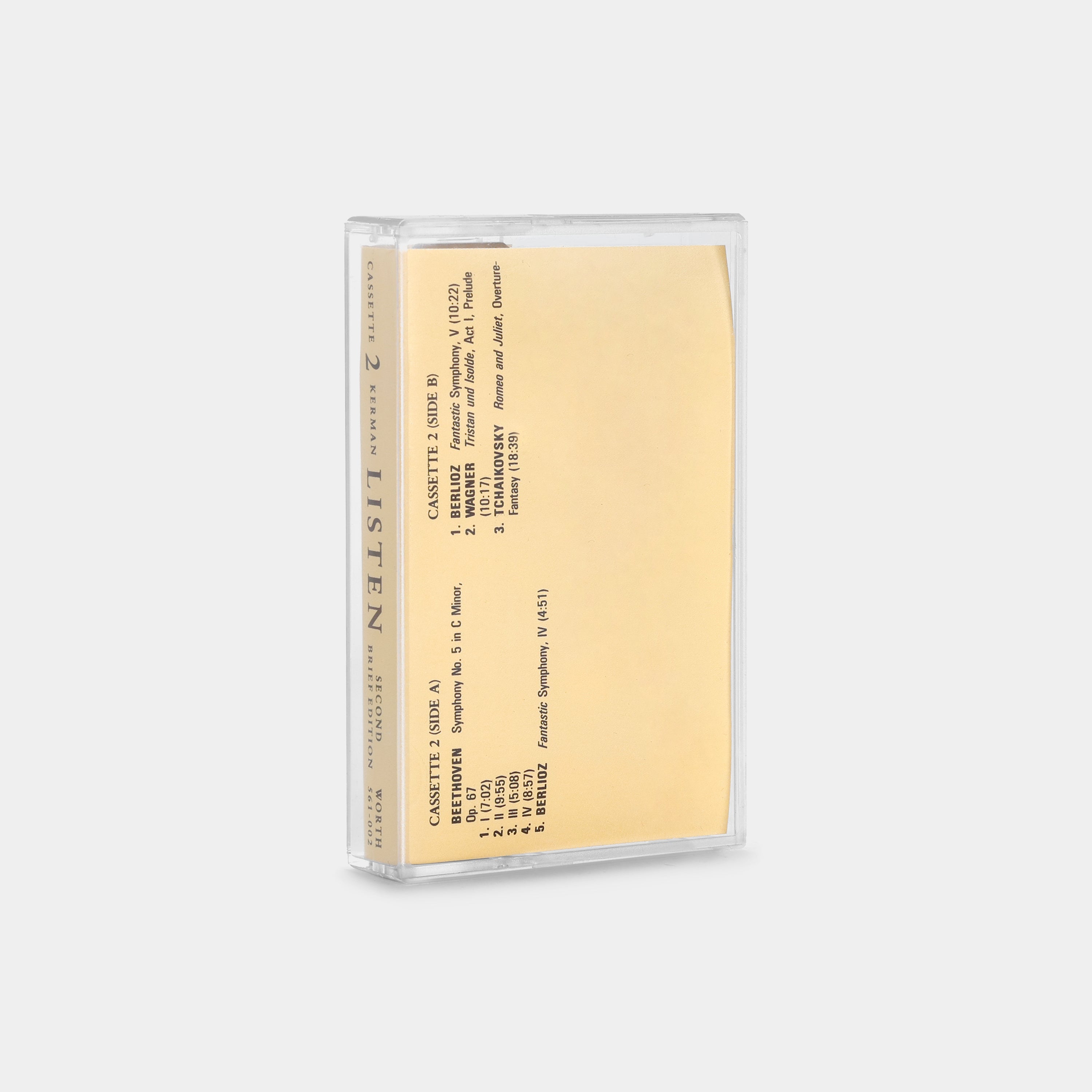 Joseph Kerman - Listen: Second Brief Edition Cassette Tape (Tape 2)