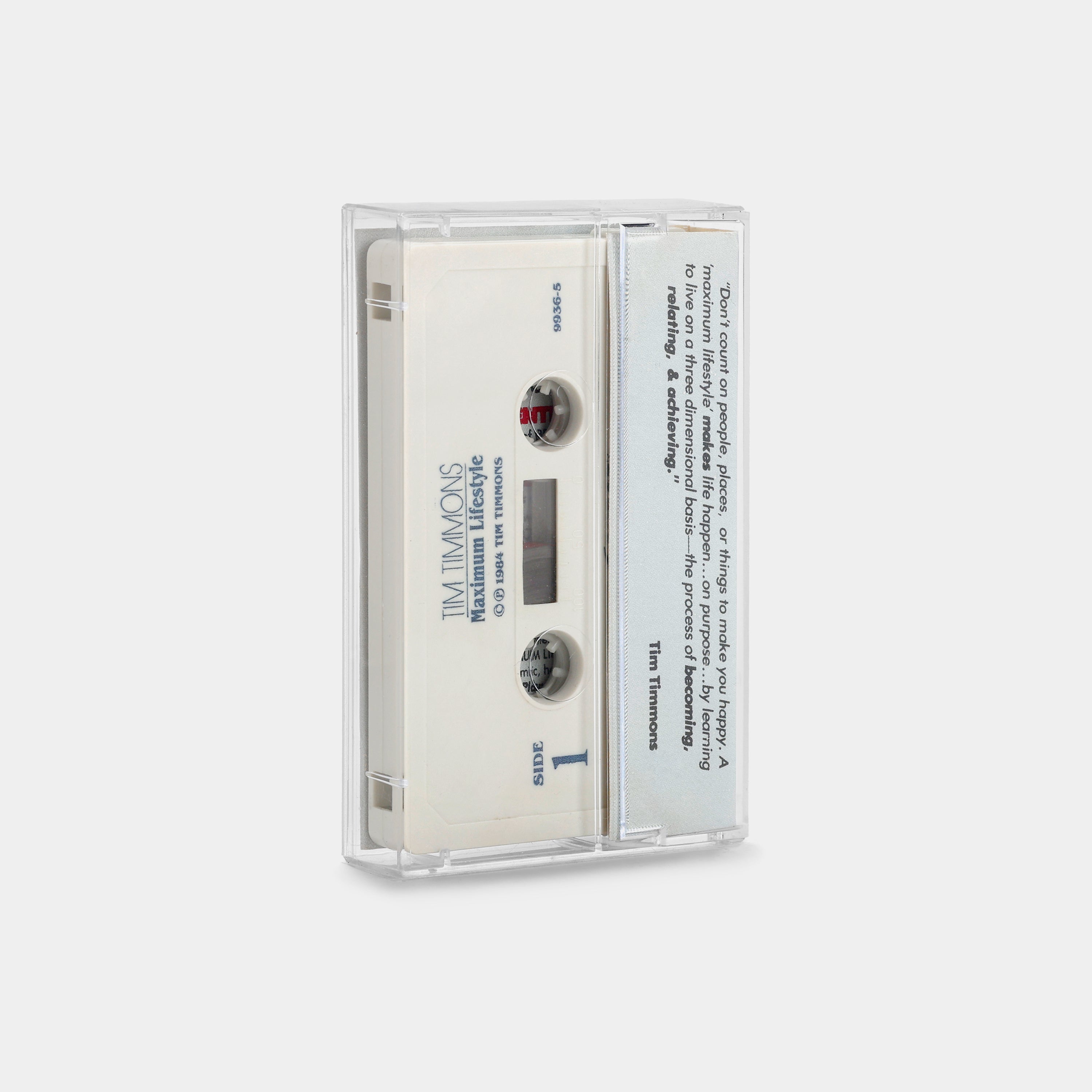 Tim Timmons - Maximum Lifestyle Cassette Tape