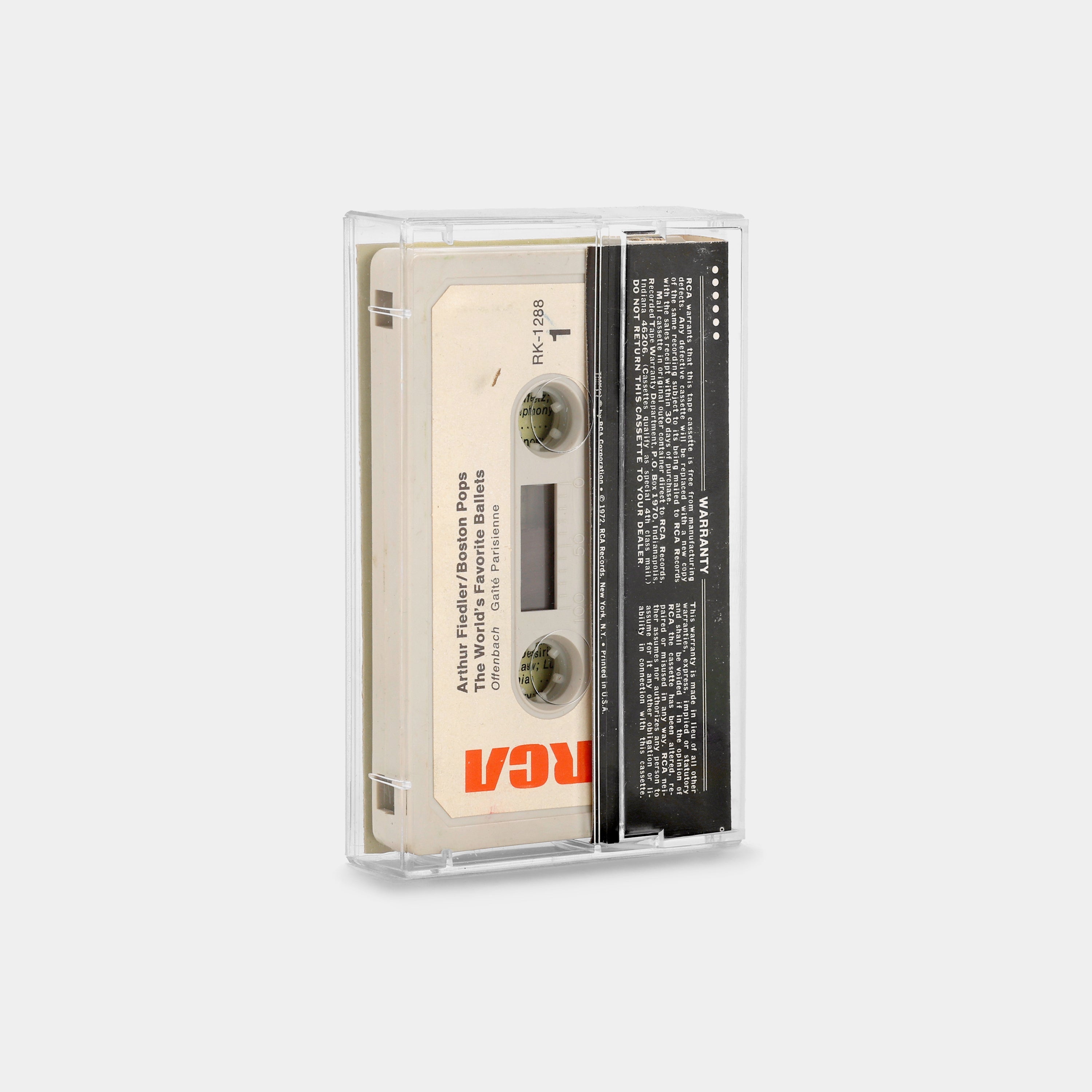 Arthur Fiedler / Boston Pops - The World's Favorite Ballets Cassette Tape