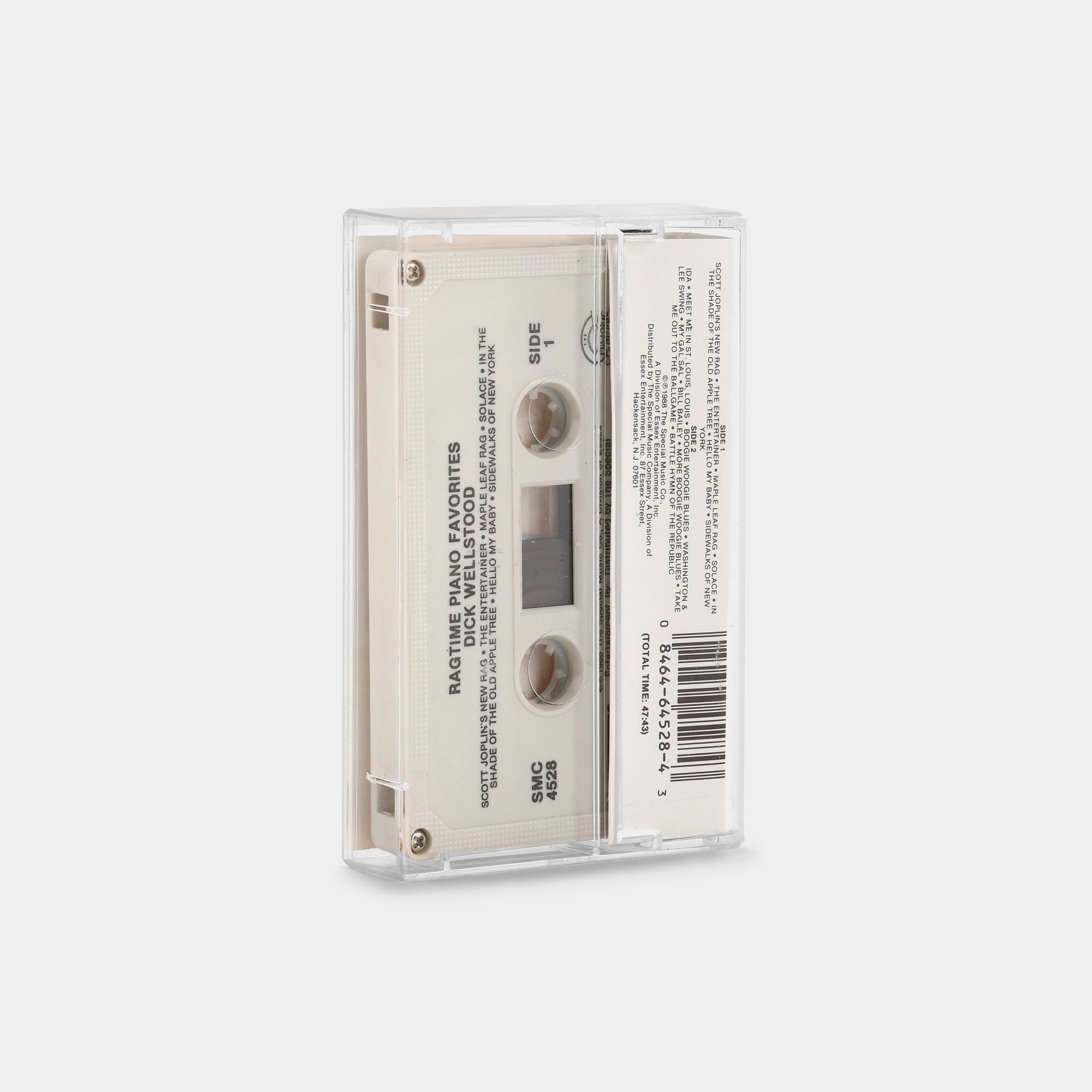Dick Wellstood - Ragtime Piano Favorites Cassette Tape