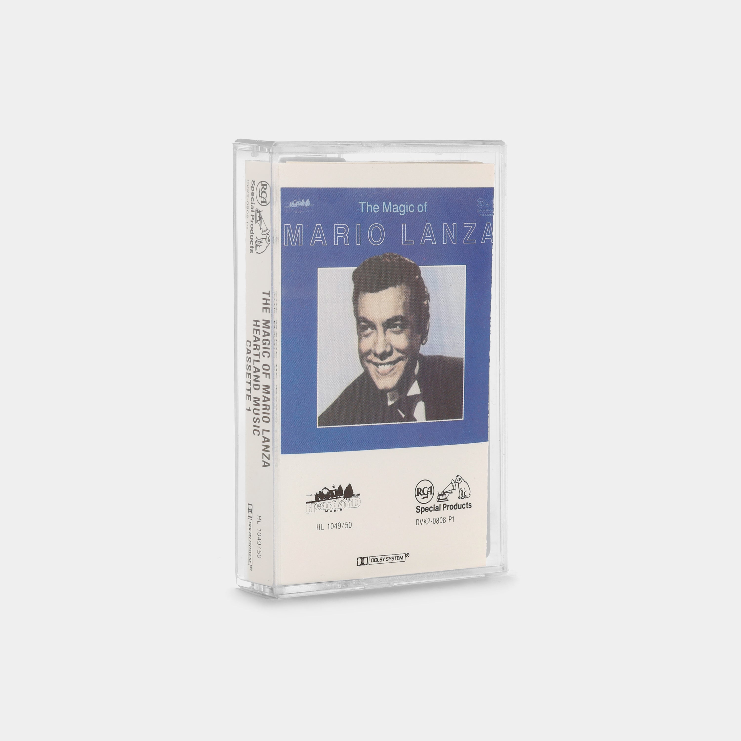 Mario Lanza - The Magic of Mario Lanza Cassette Tape (Tape 1)