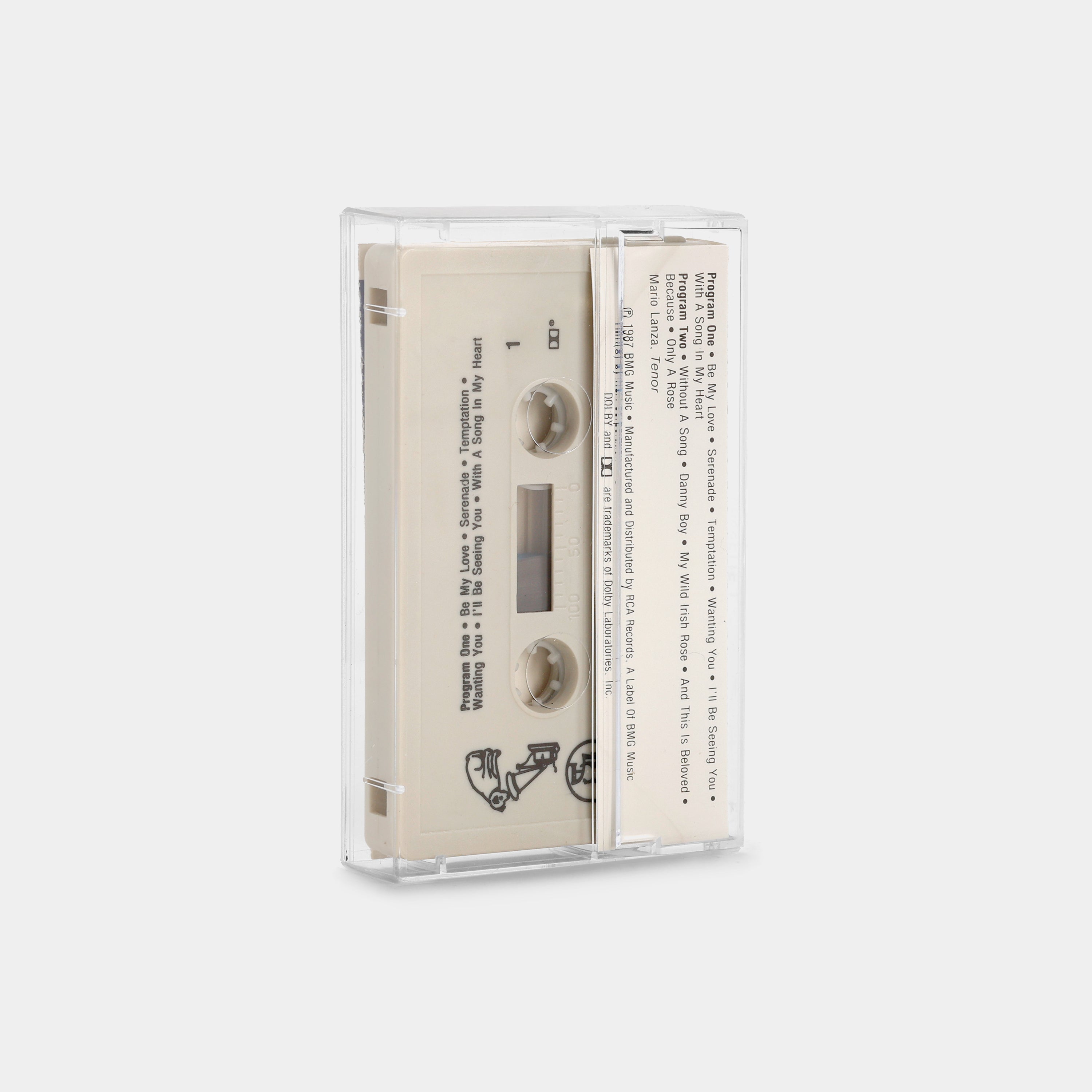 Mario Lanza - The Magic of Mario Lanza Cassette Tape (Tape 1)