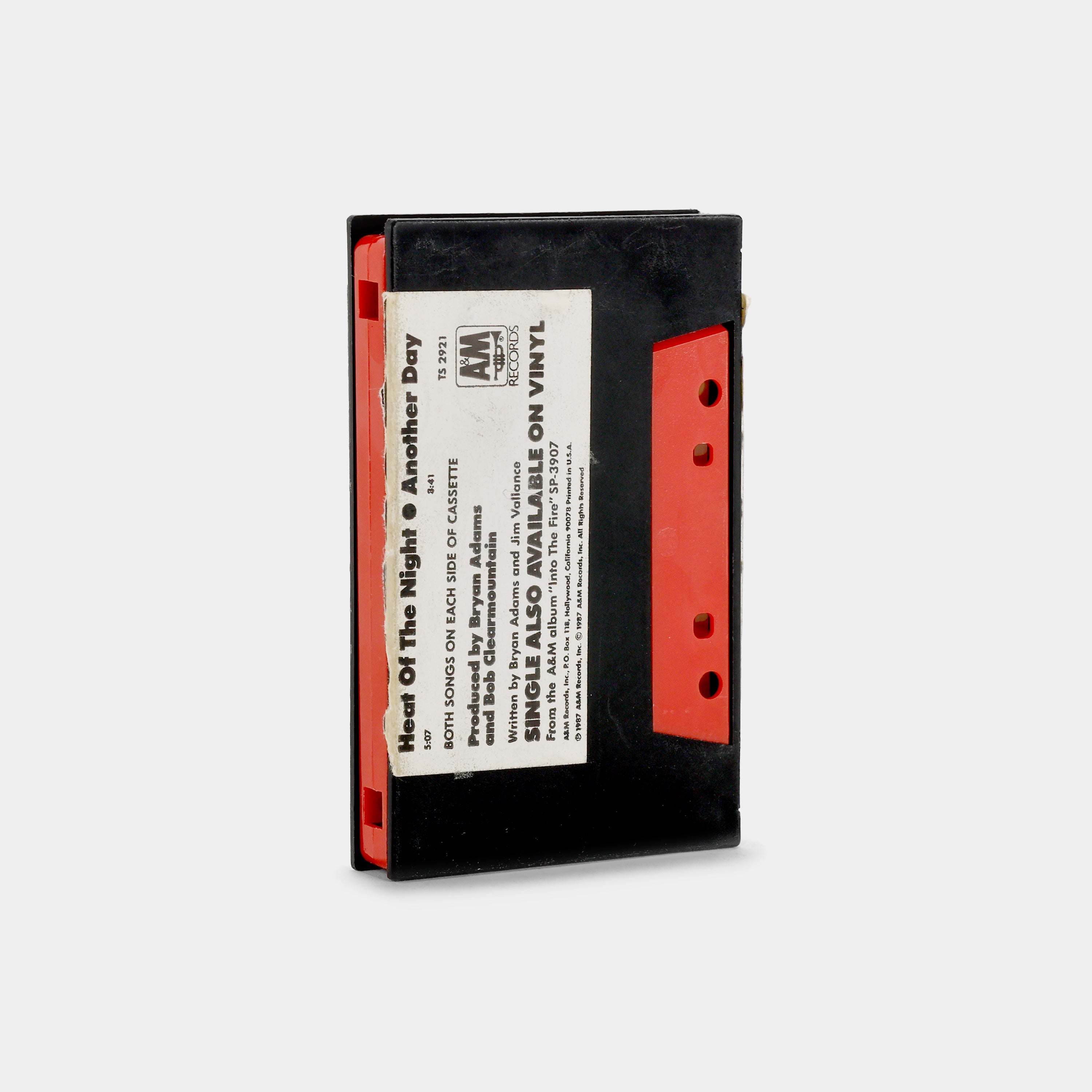 Bryan Adams - Heat of the Night Single Cassette Tape