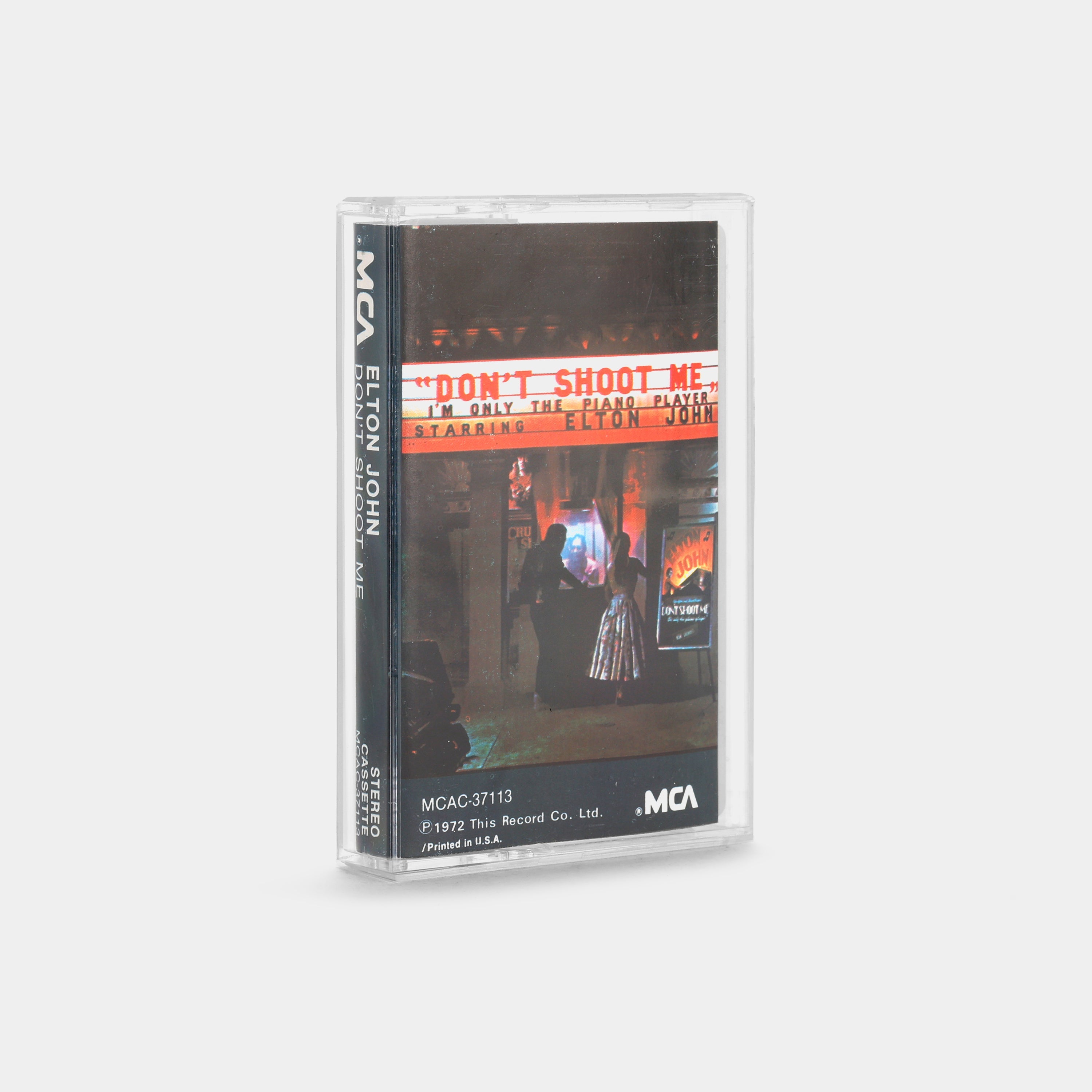 Elton John - Don't Shoot Me I'm Only The Piano Player Cassette Tape