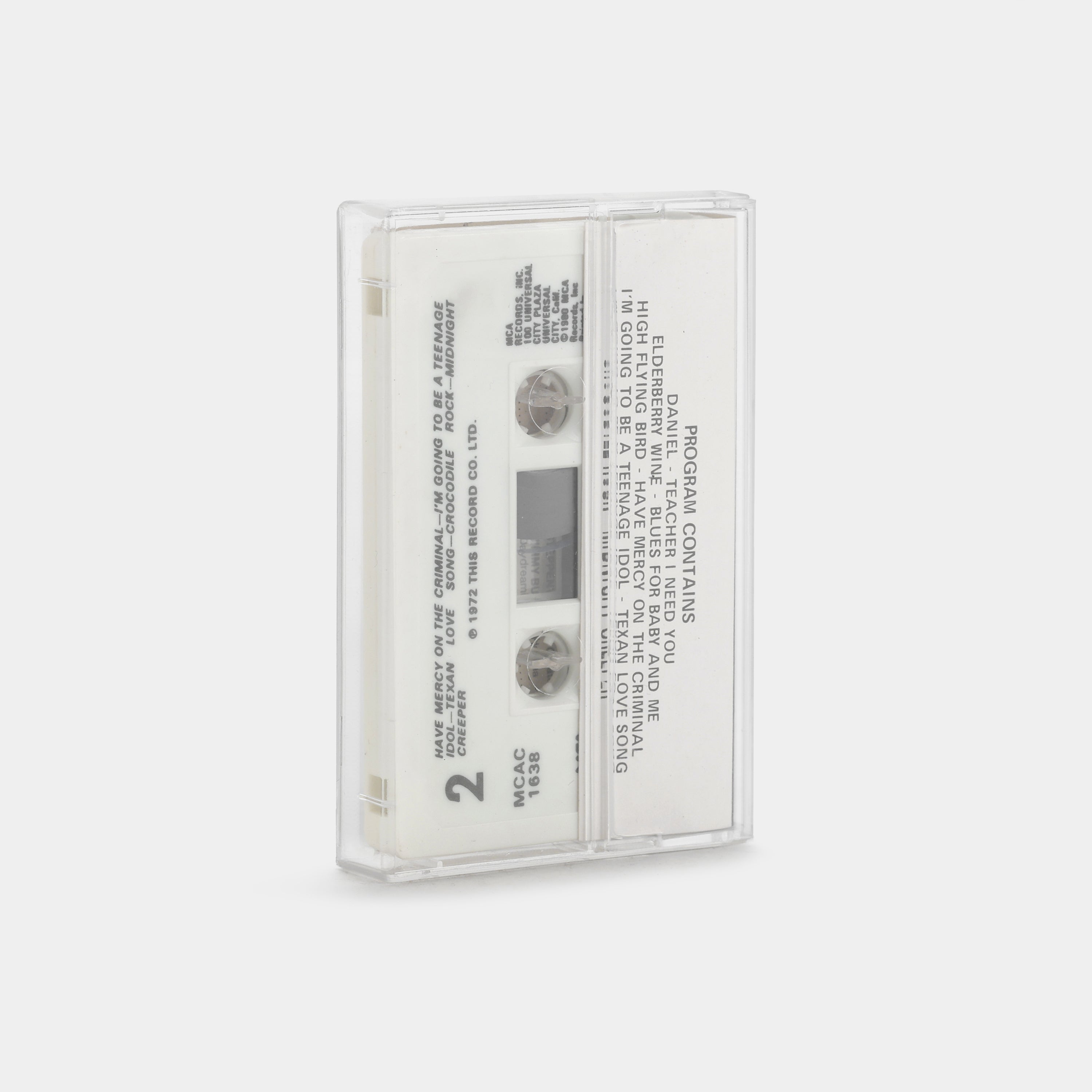Elton John - Don't Shoot Me I'm Only The Piano Player Cassette Tape