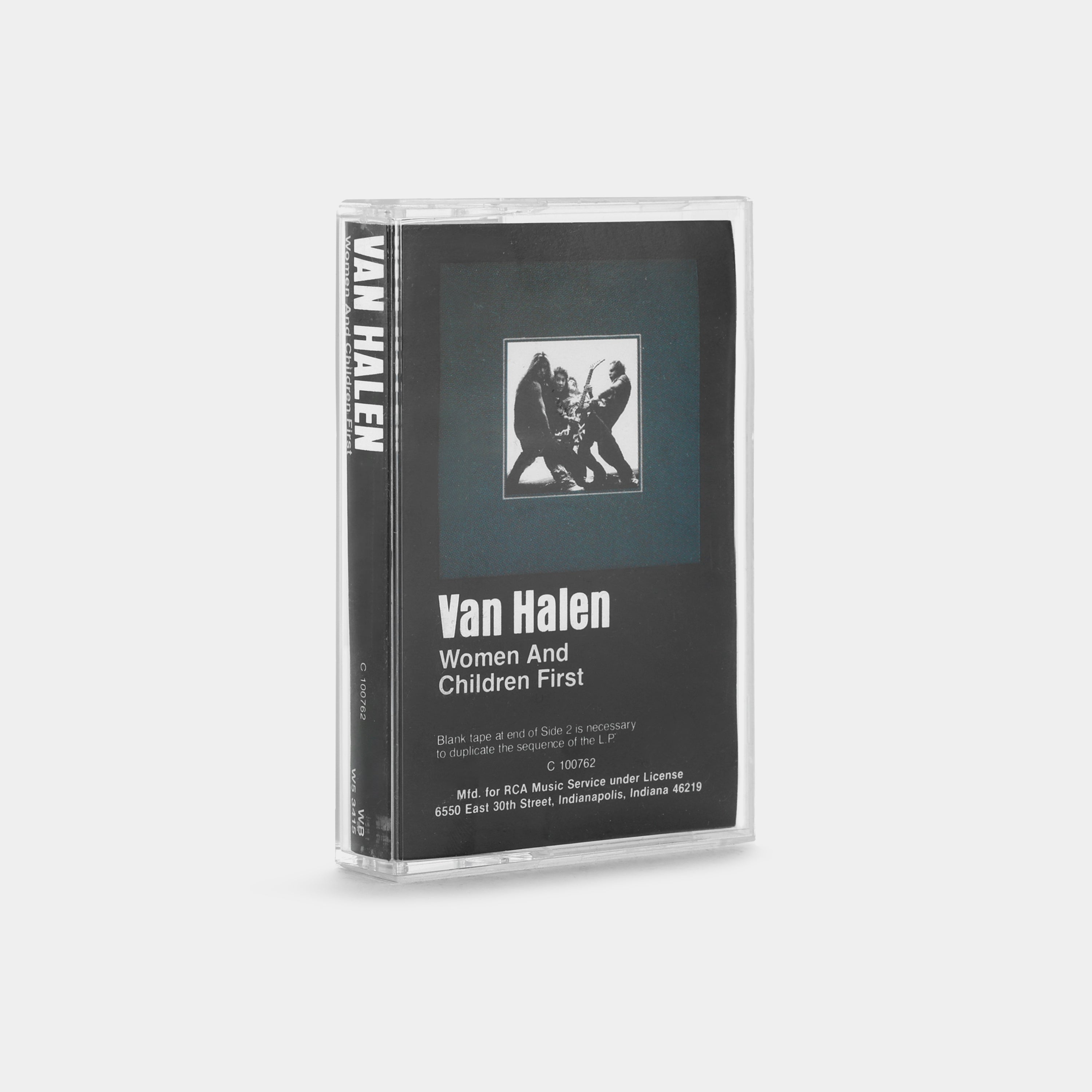 Van Halen - Women And Children First Cassette Tape