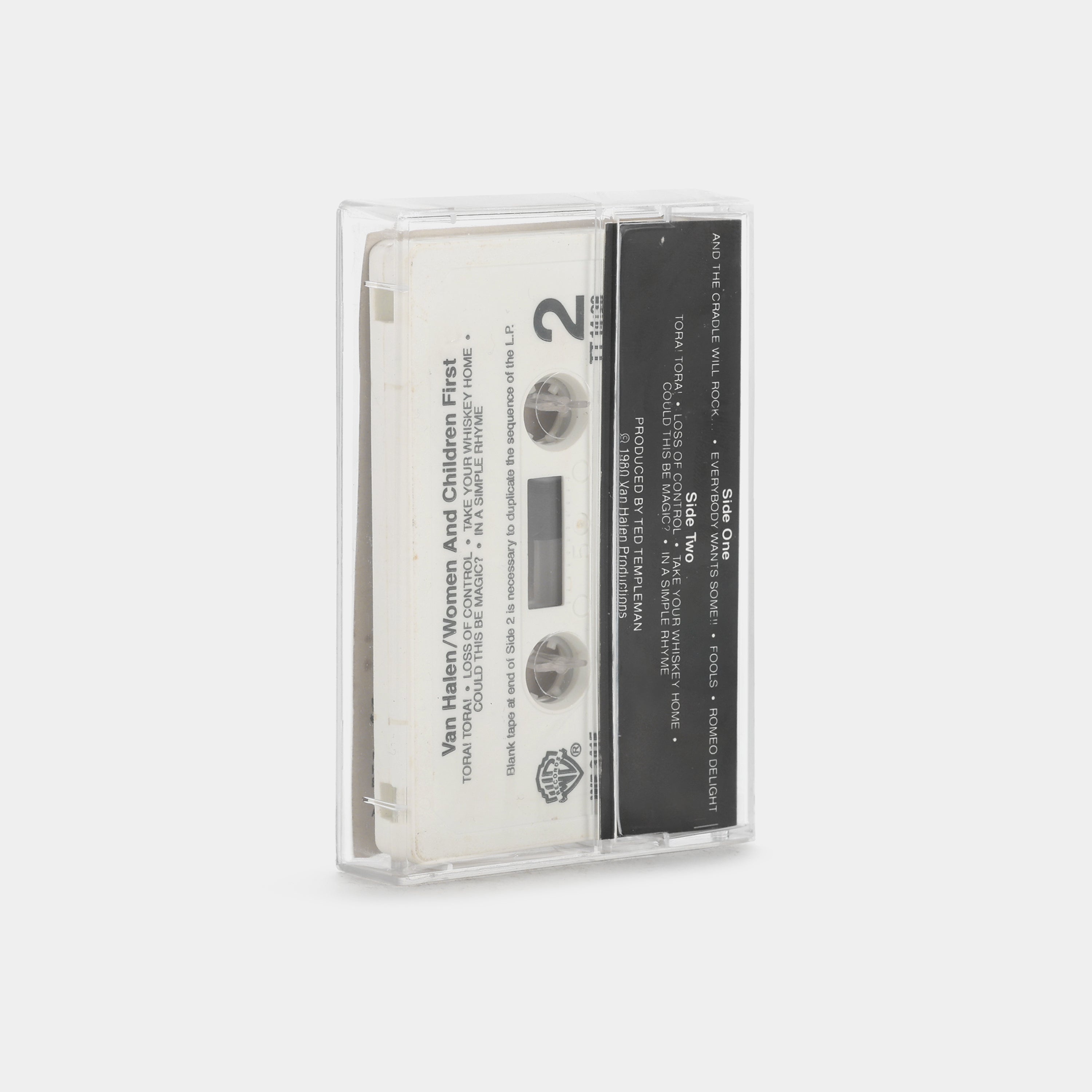 Van Halen - Women And Children First Cassette Tape