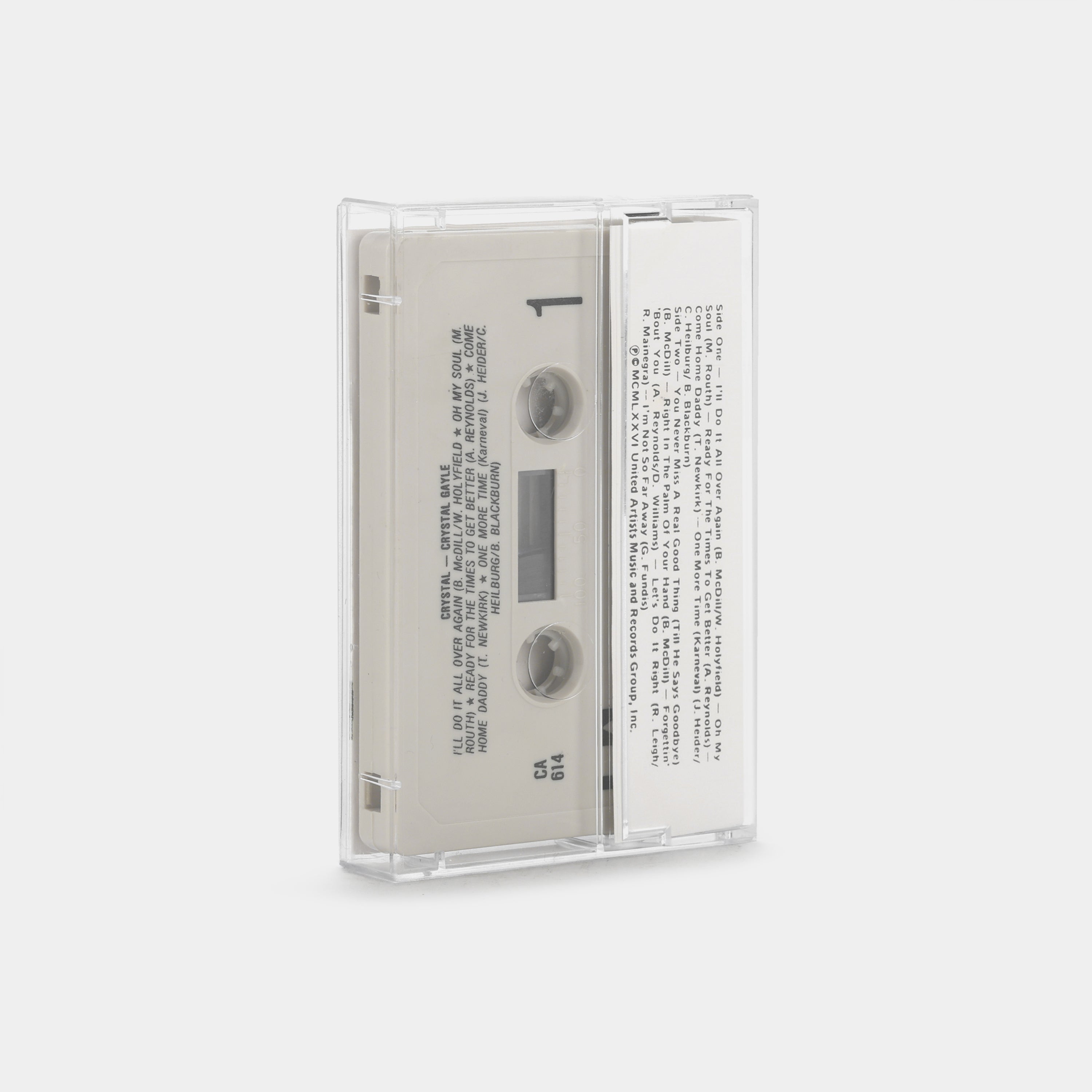 Crystal Gayle - Crystal Cassette Tape