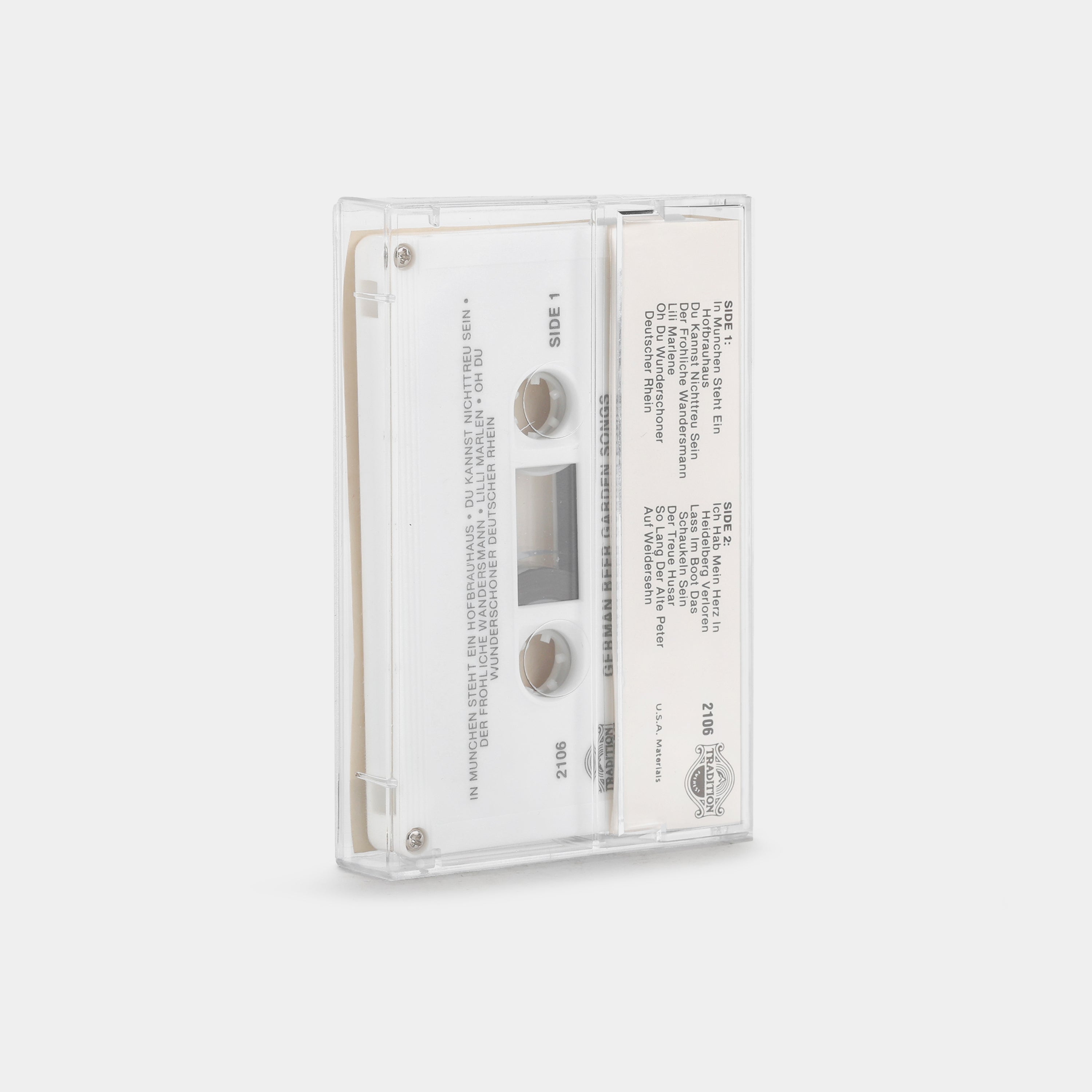 Munich Meistersingers - German Beer Garden Songs Cassette Tape