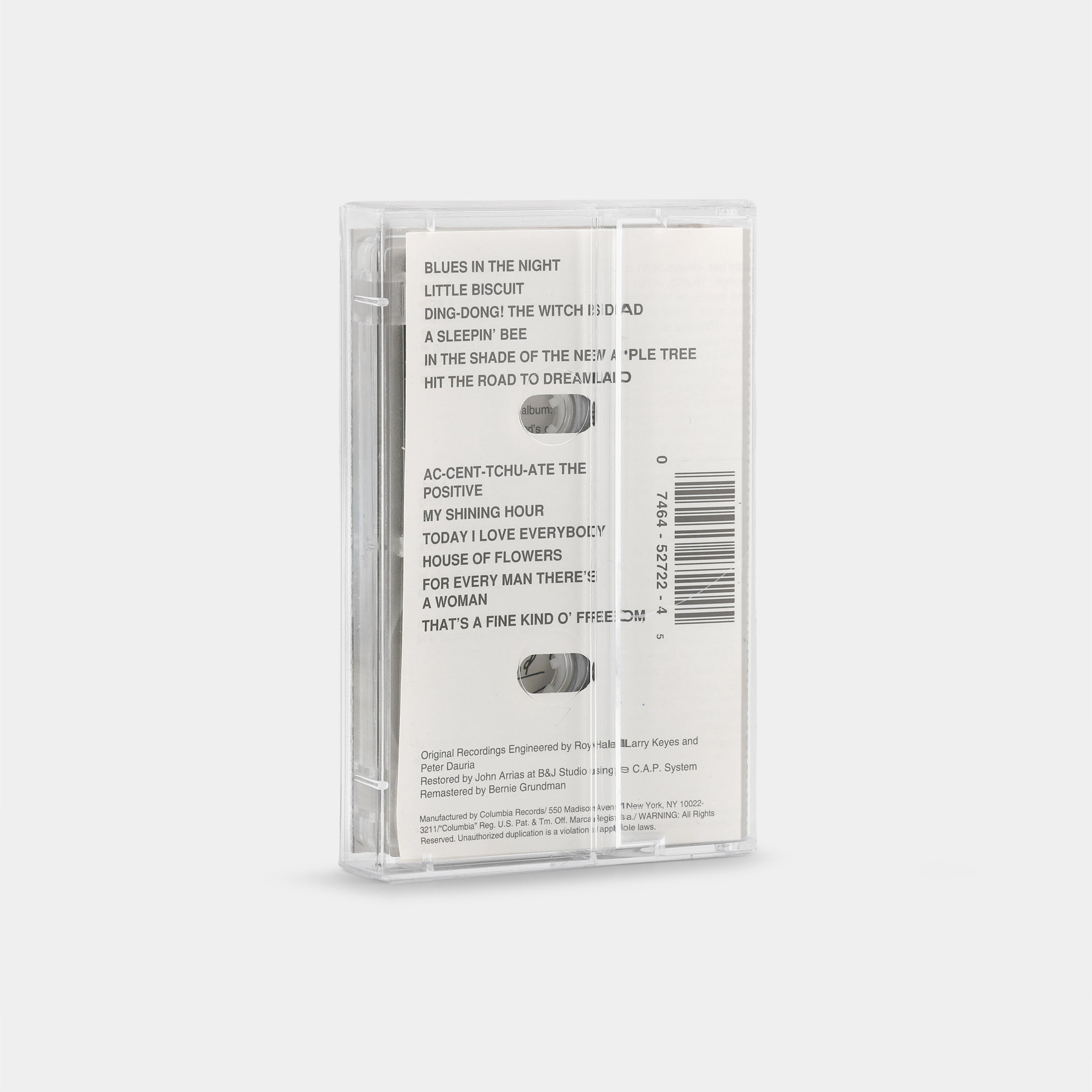 Arlen - Harold Sings Arlen (With Friend) Cassette Tape