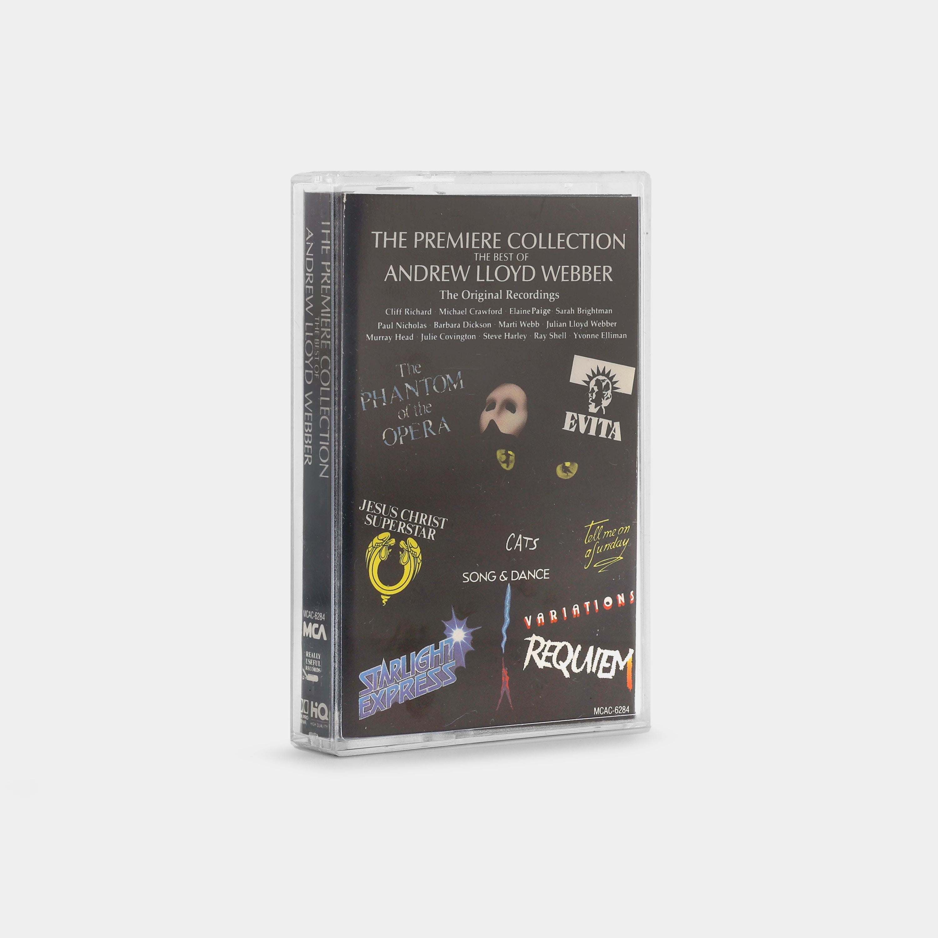 Andrew Lloyd Webber - The Premiere Collection: The Best of Andrew Lloyd Webber Cassette Tape