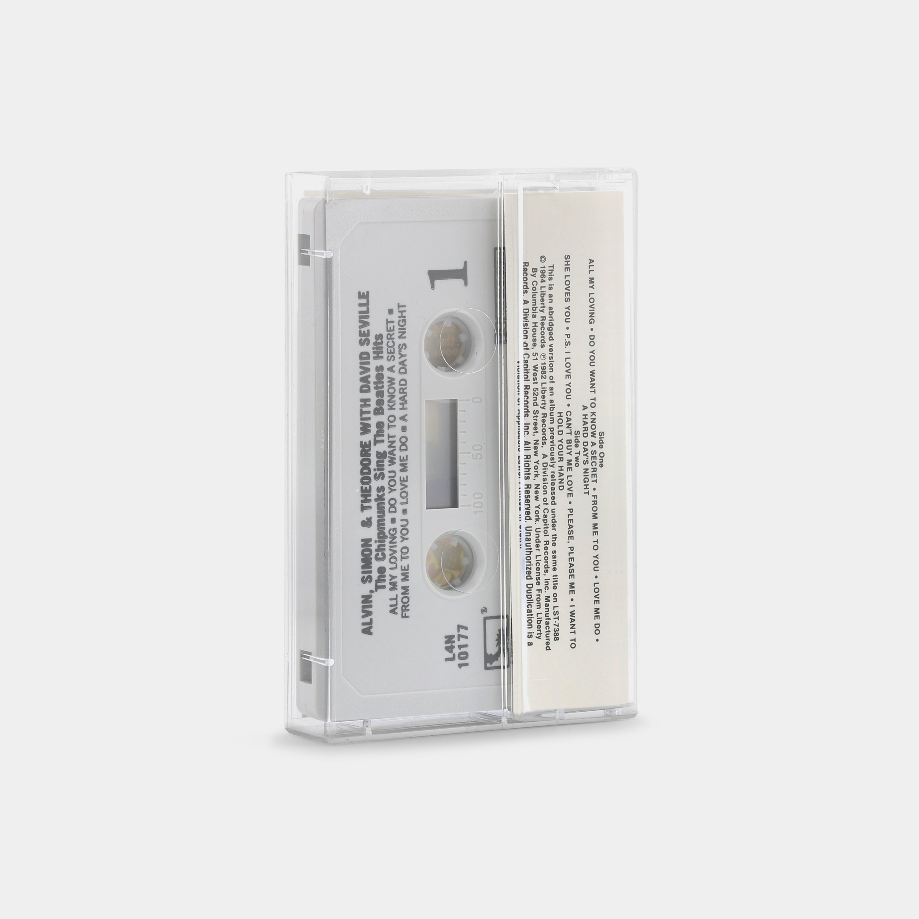 The Chipmunks Sing The Beatles Hits Cassette Tape