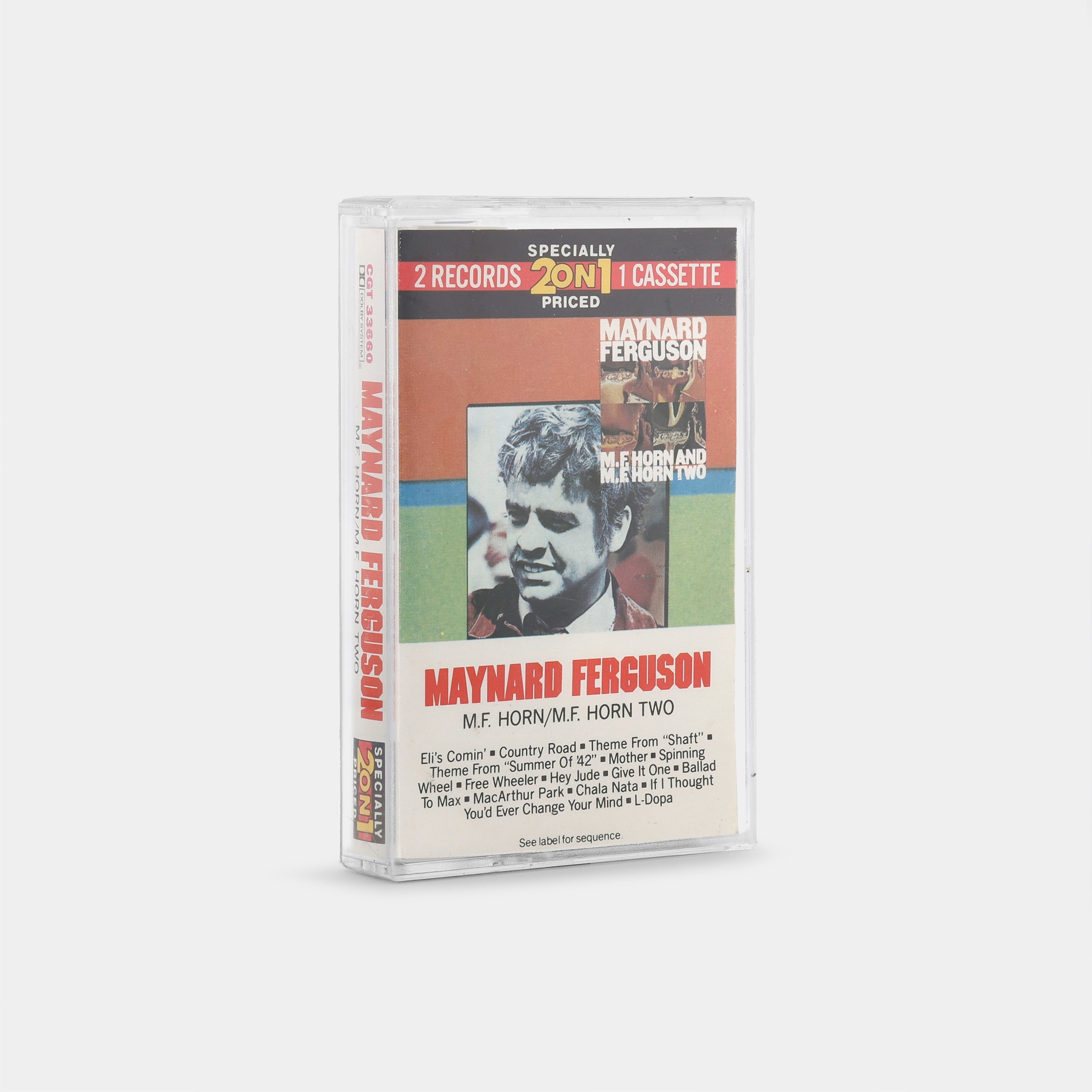 Maynard Ferguson - M.F. Horn And M.F. Horn Two Cassette Tape
