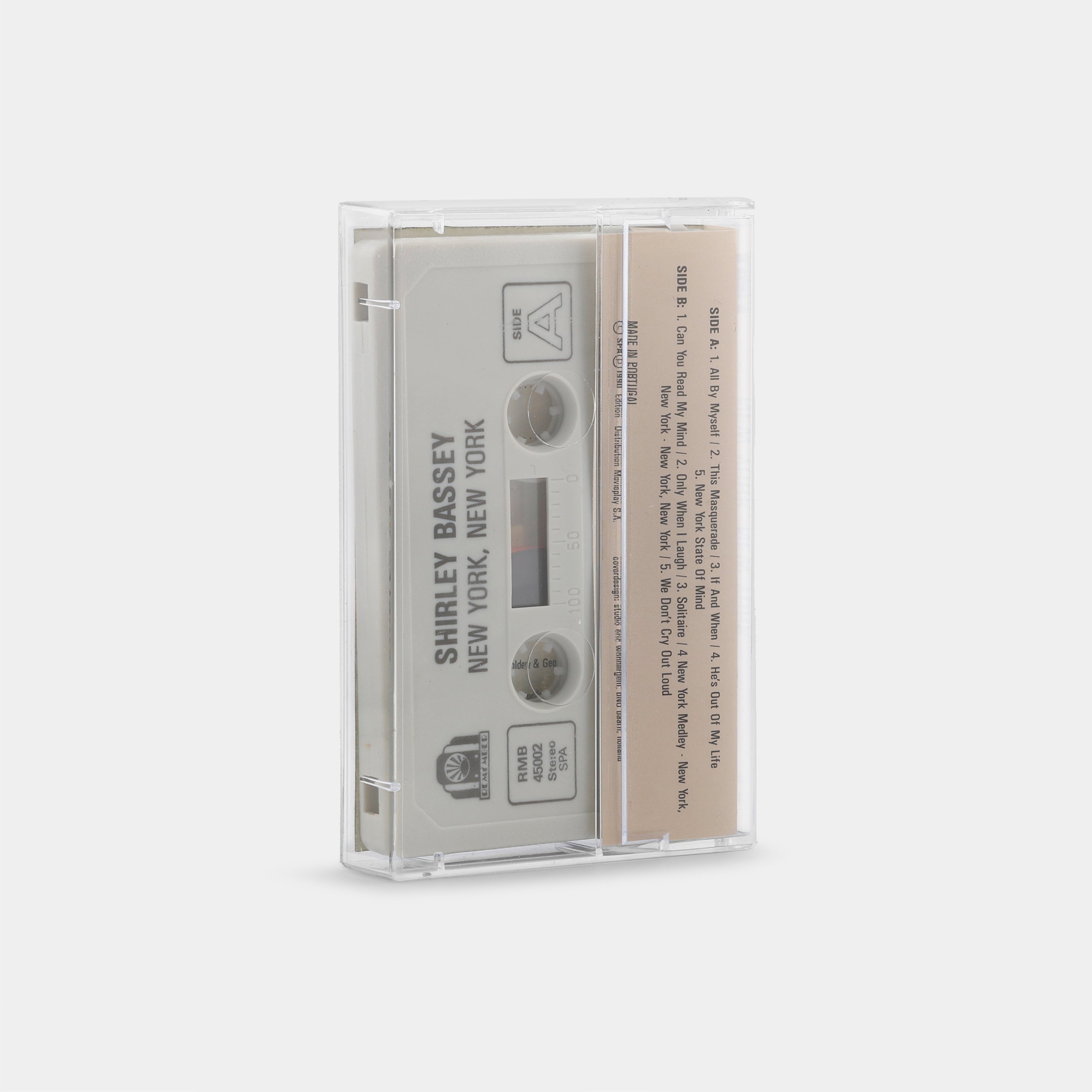 Shirley Bassey - New York, New York Cassette Tape