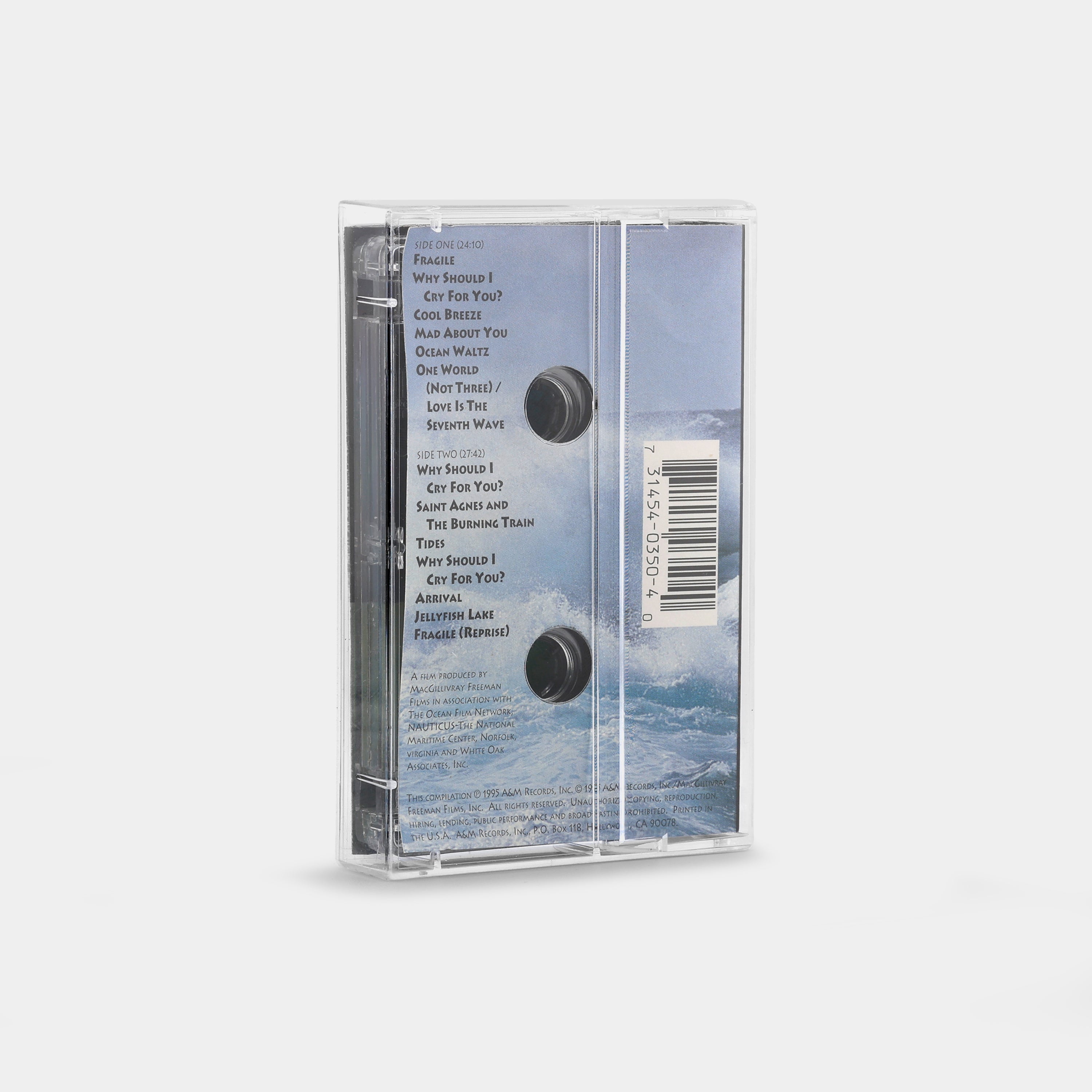 Sting - The Living Sea (Soundtrack From The IMAX Film) Cassette Tape