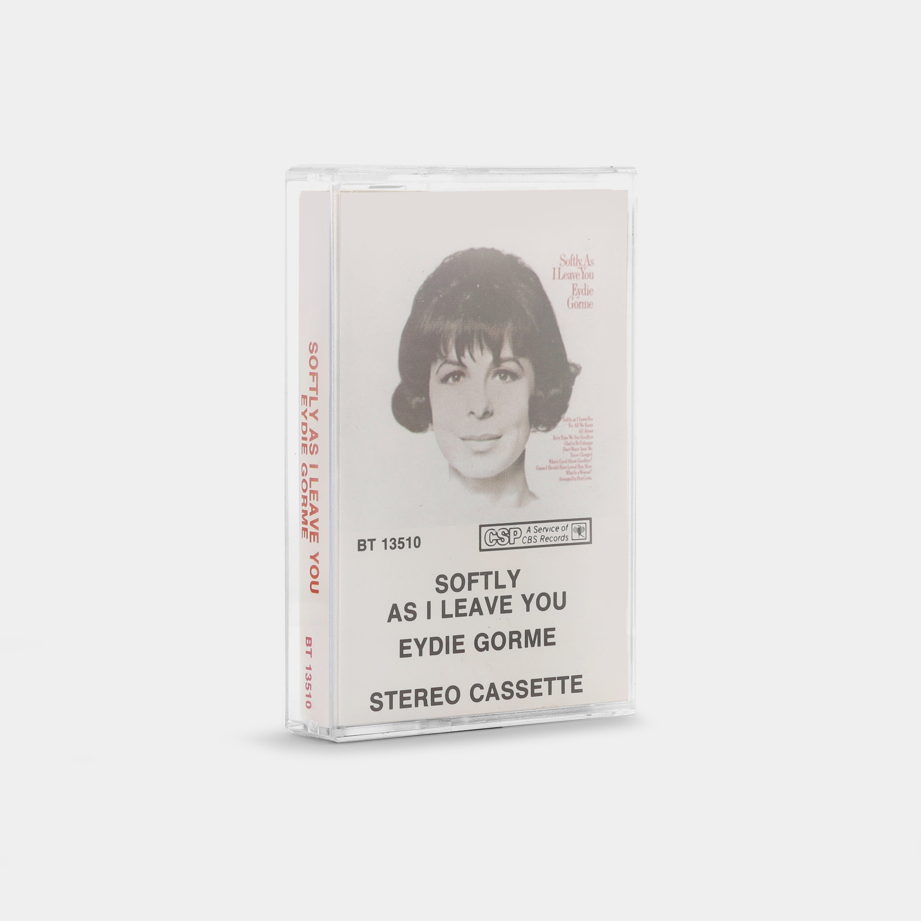 Eydie Gorme - Softly, As I Leave You Cassette Tape